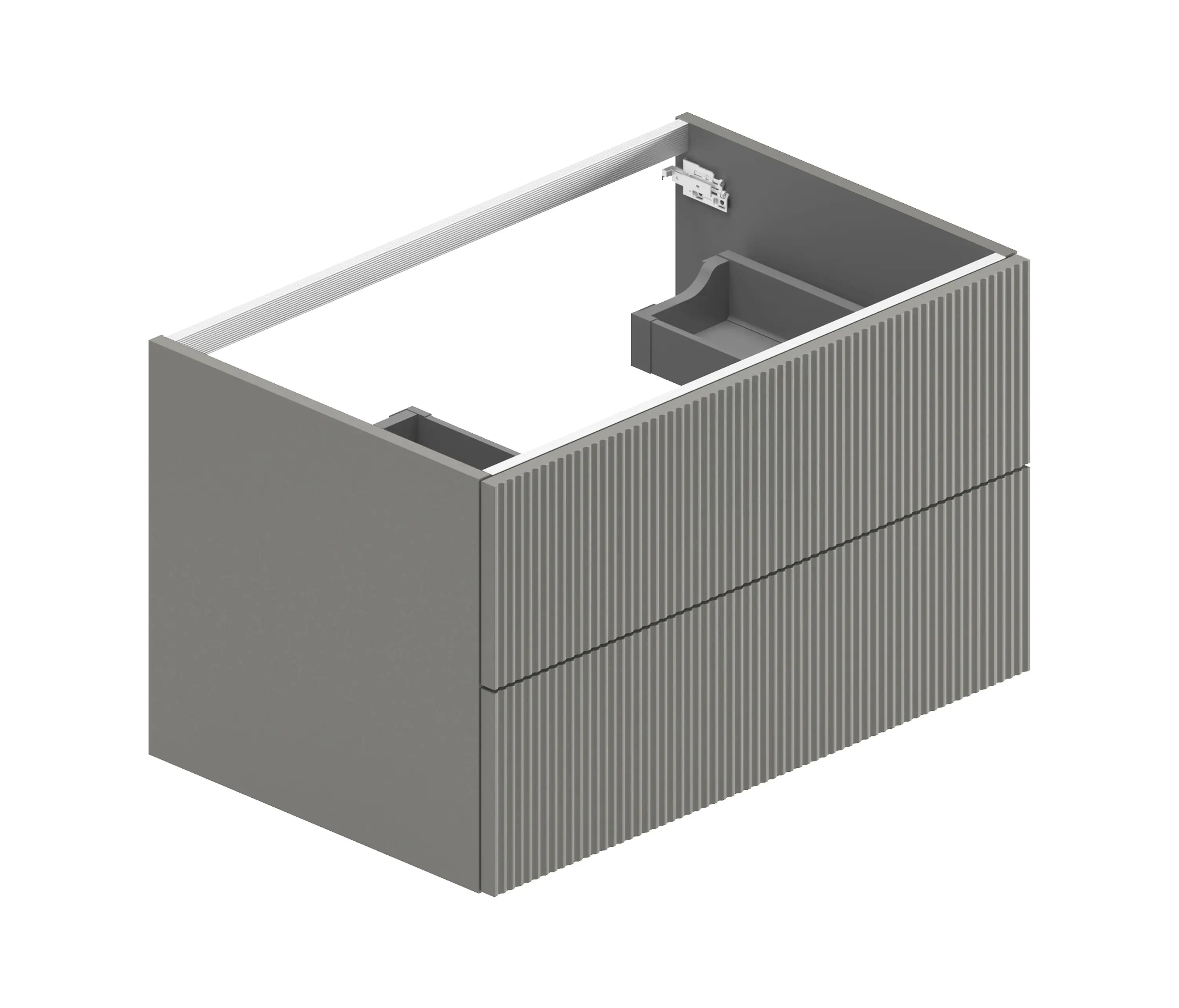 BAGNODESIGN - Orology | Wall Mounted Double Drawer Vanity Unit