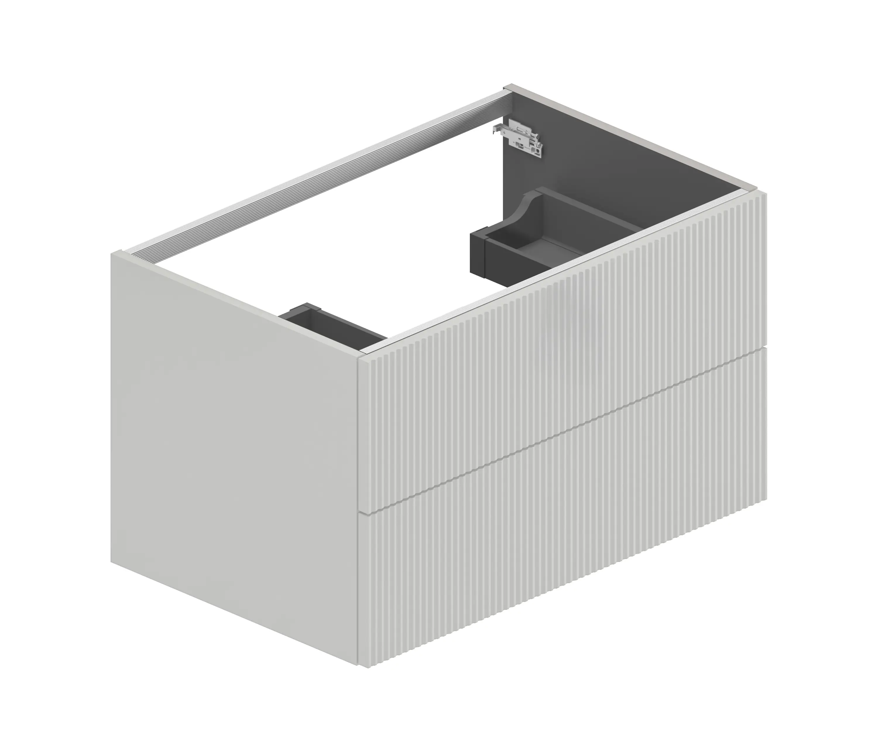 BAGNODESIGN - Orology | Wall Mounted Double Drawer Vanity Unit