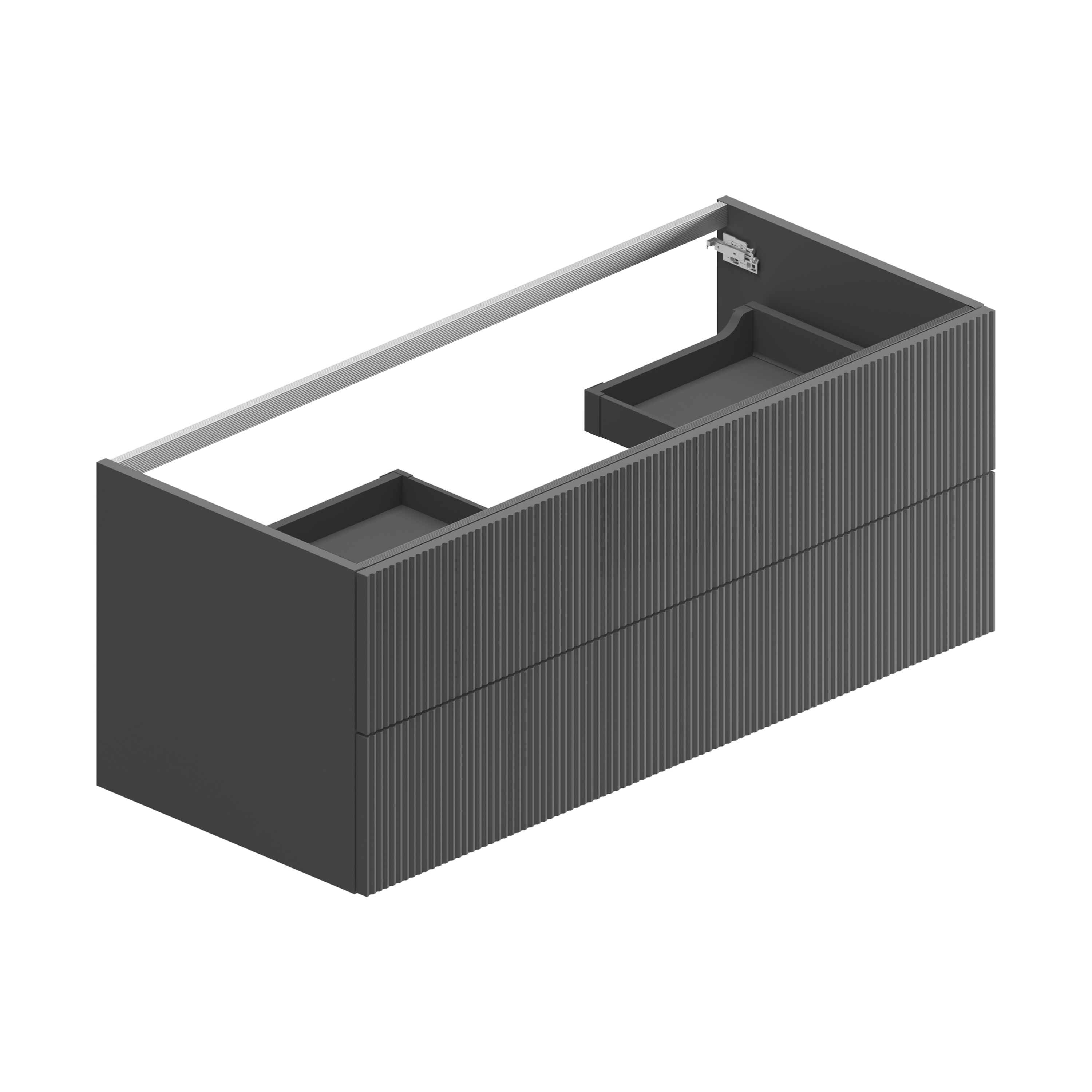 Orology | Wall Mounted Double Drawer Vanity Unit
