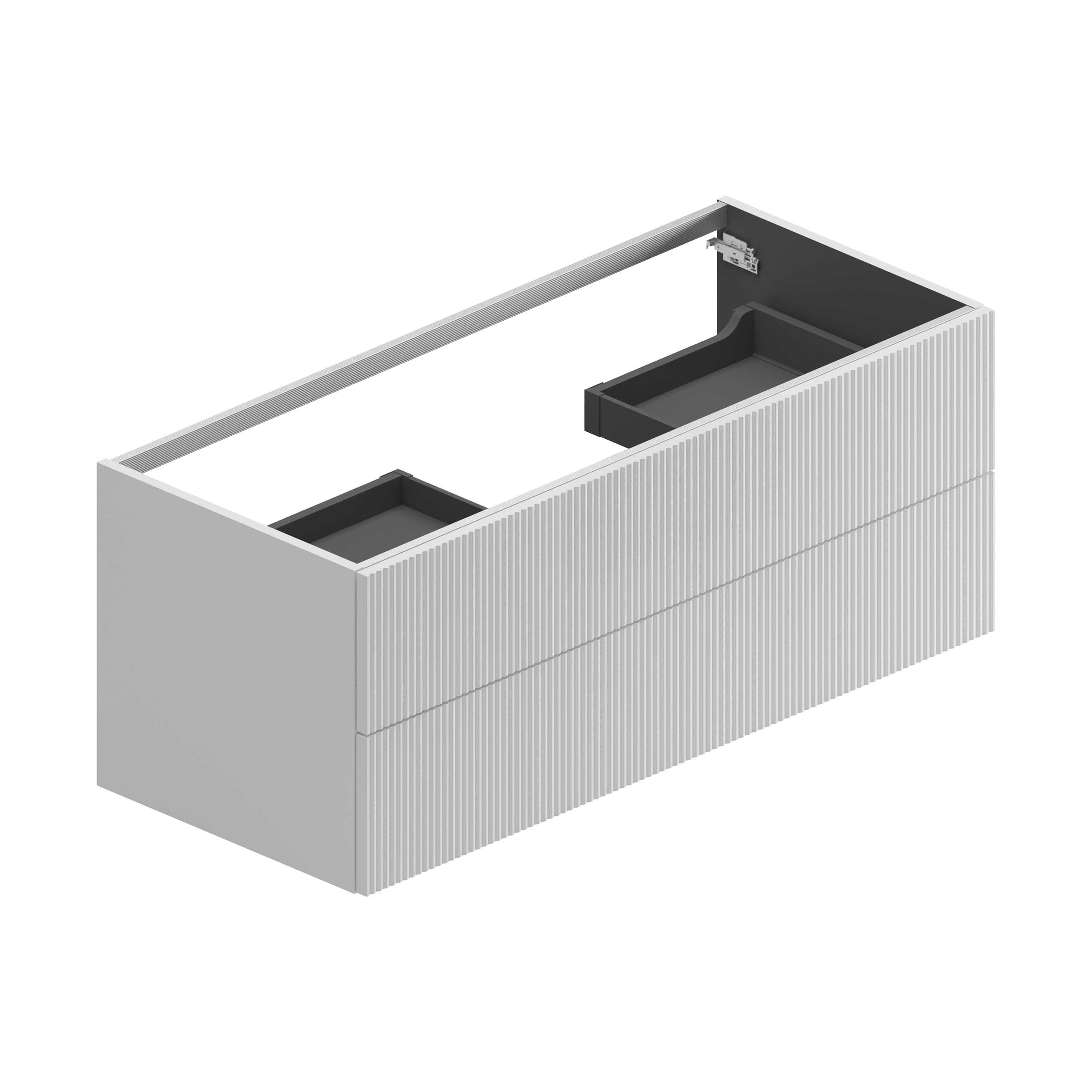 Orology | Wall Mounted Double Drawer Vanity Unit