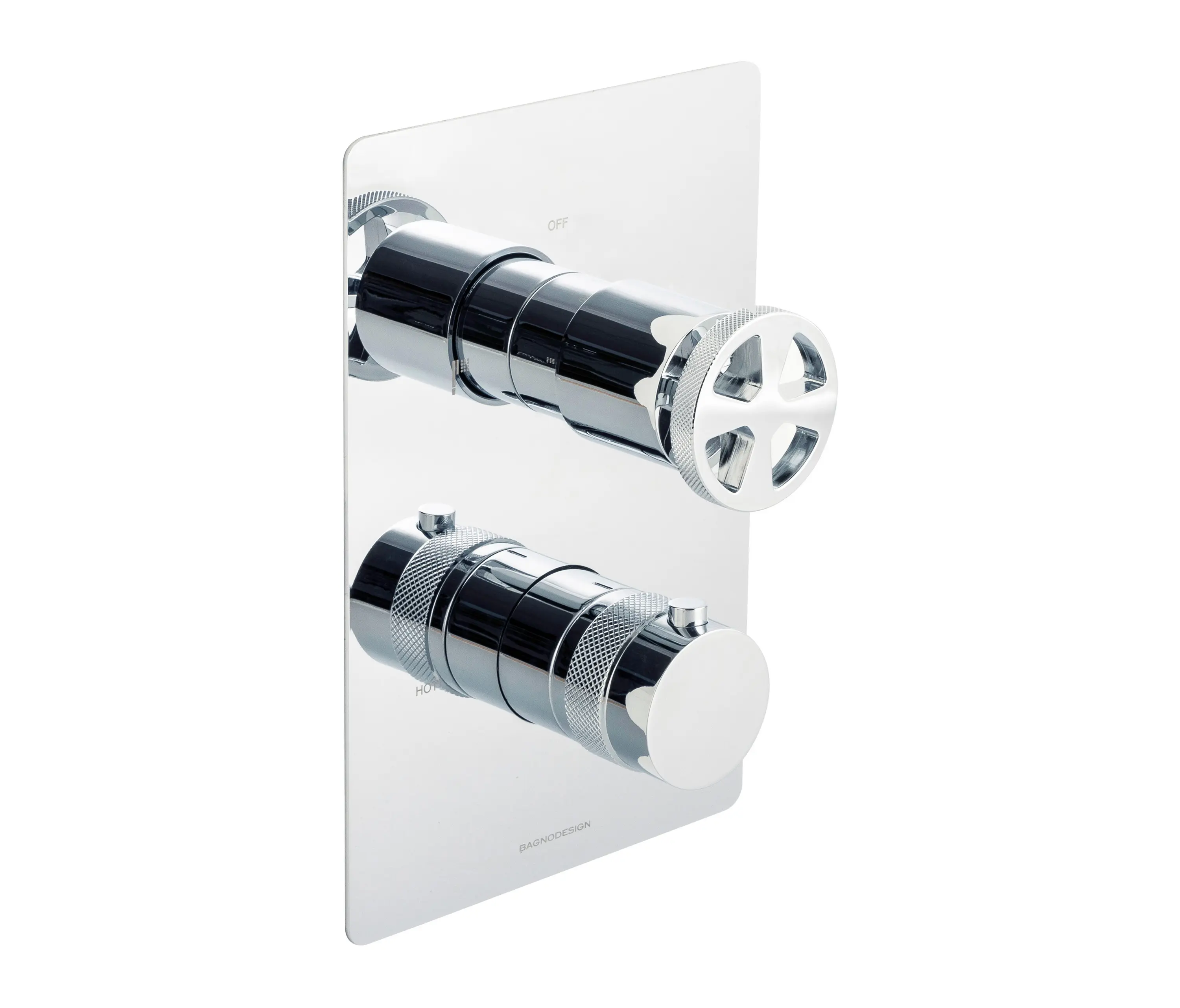 BAGNODESIGN - Revolution | 2 Outlet Thermostatic Shower Mixer