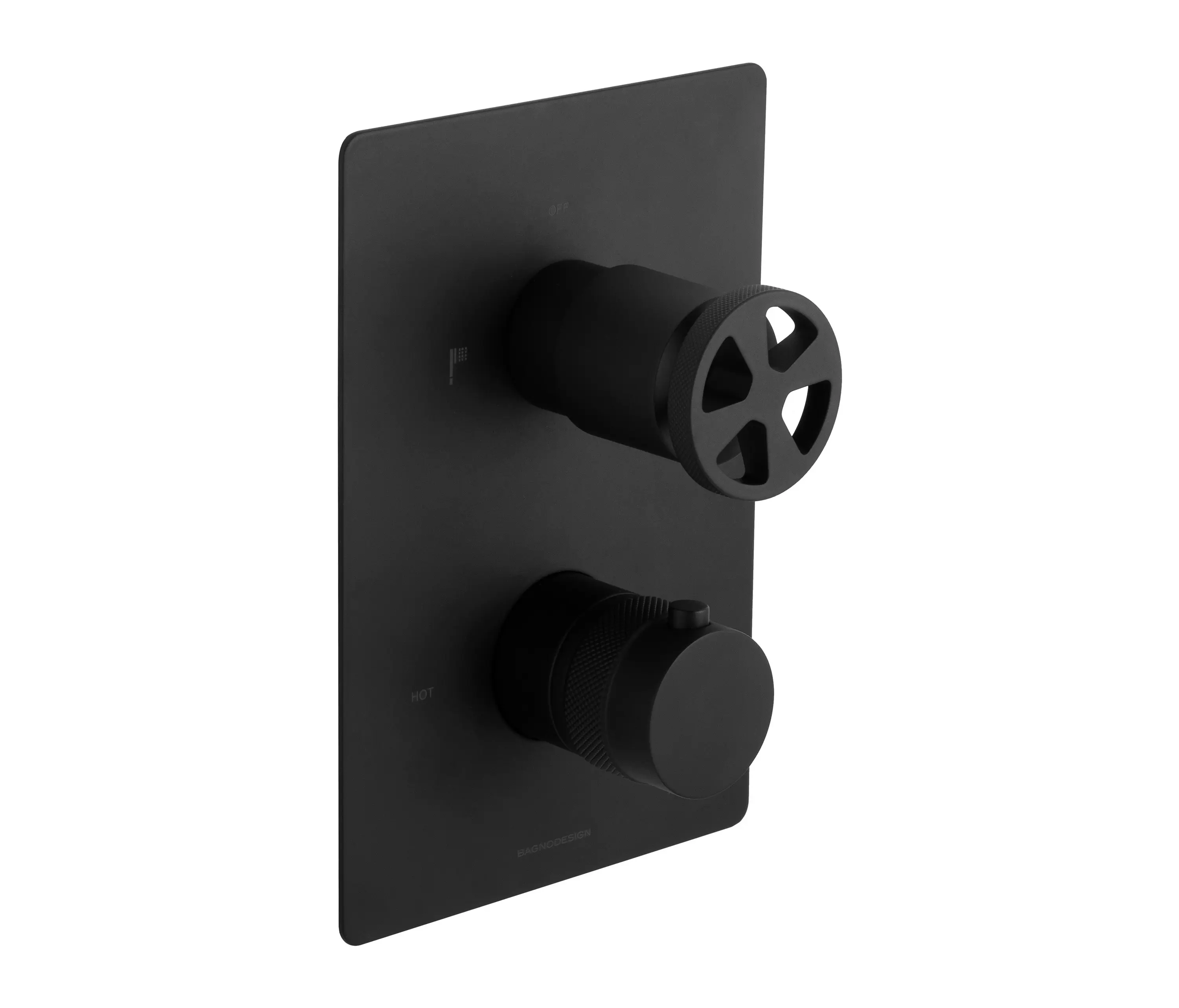 BAGNODESIGN - Revolution | 2 Outlet Thermostatic Shower Mixer