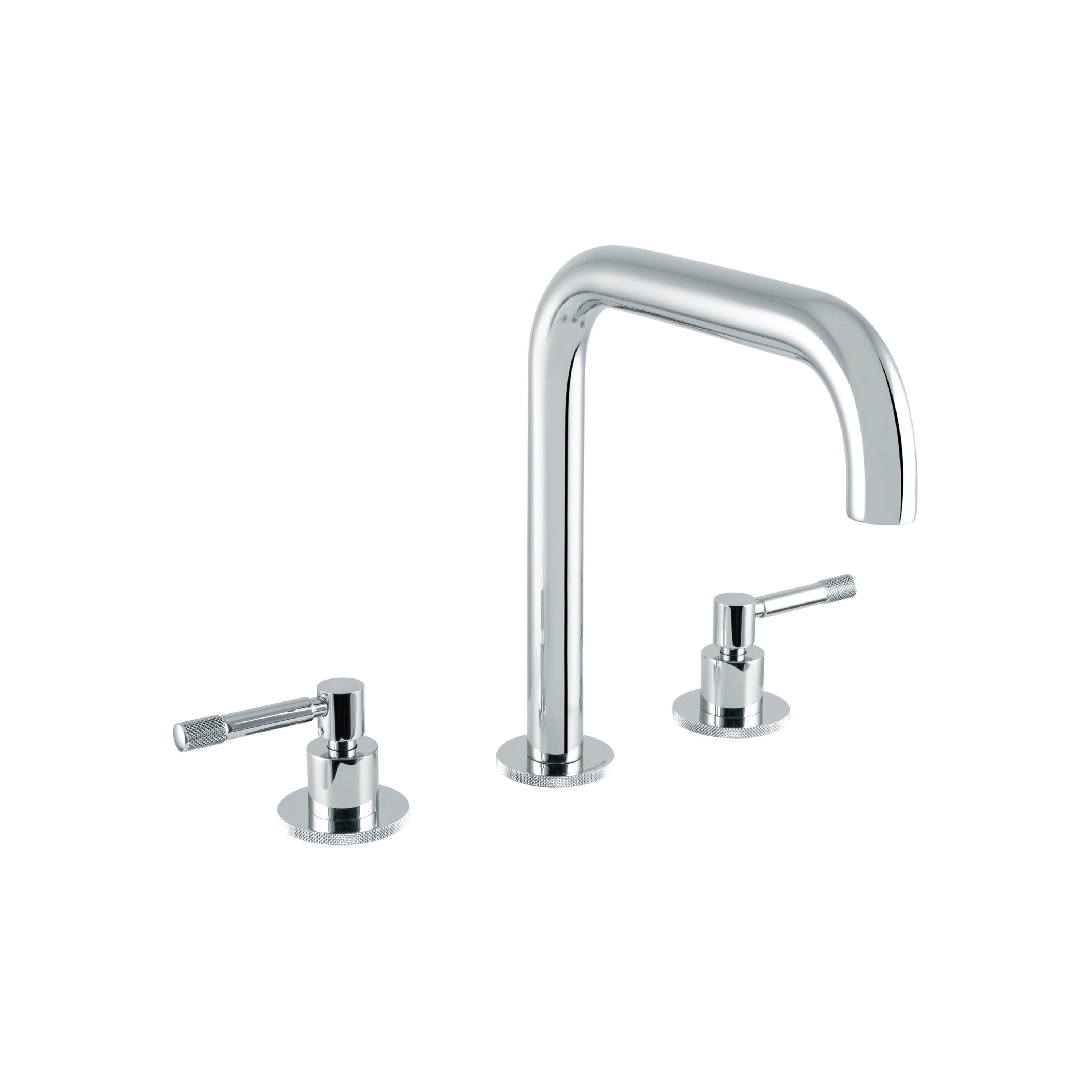 Display product Revolution | 3 Hole Deck Mounted Basin Mixer from manufacturer BAGNODESIGN