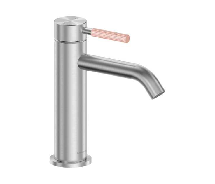 STUDIO 316 | DECK MOUNTED MONO BASIN MIXER WITHOUT WASTE BRUSHED ...