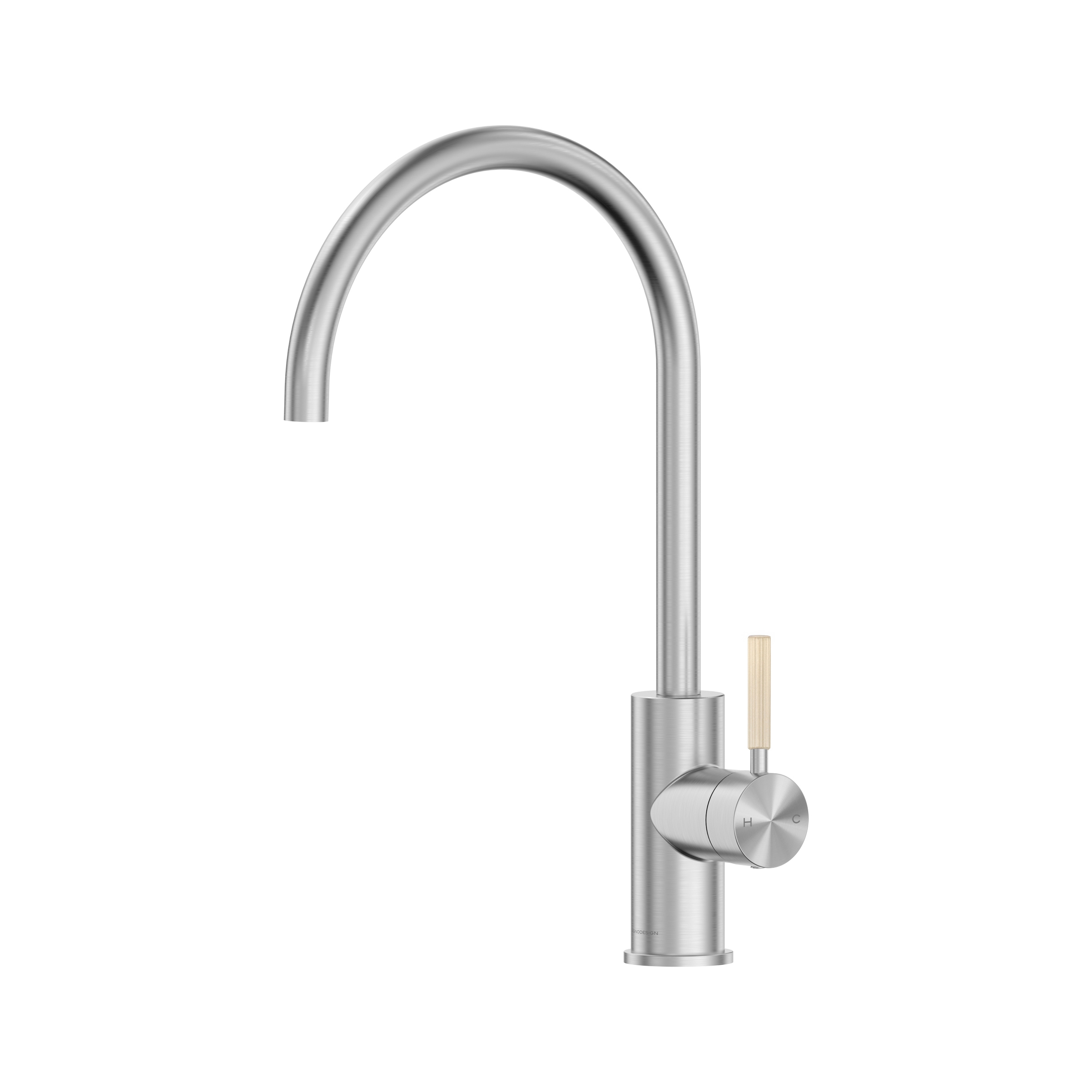 Studio 316 | Deck Mounted Kitchen Sink Mixer Brushed Stainless Steel/Armour Caramel