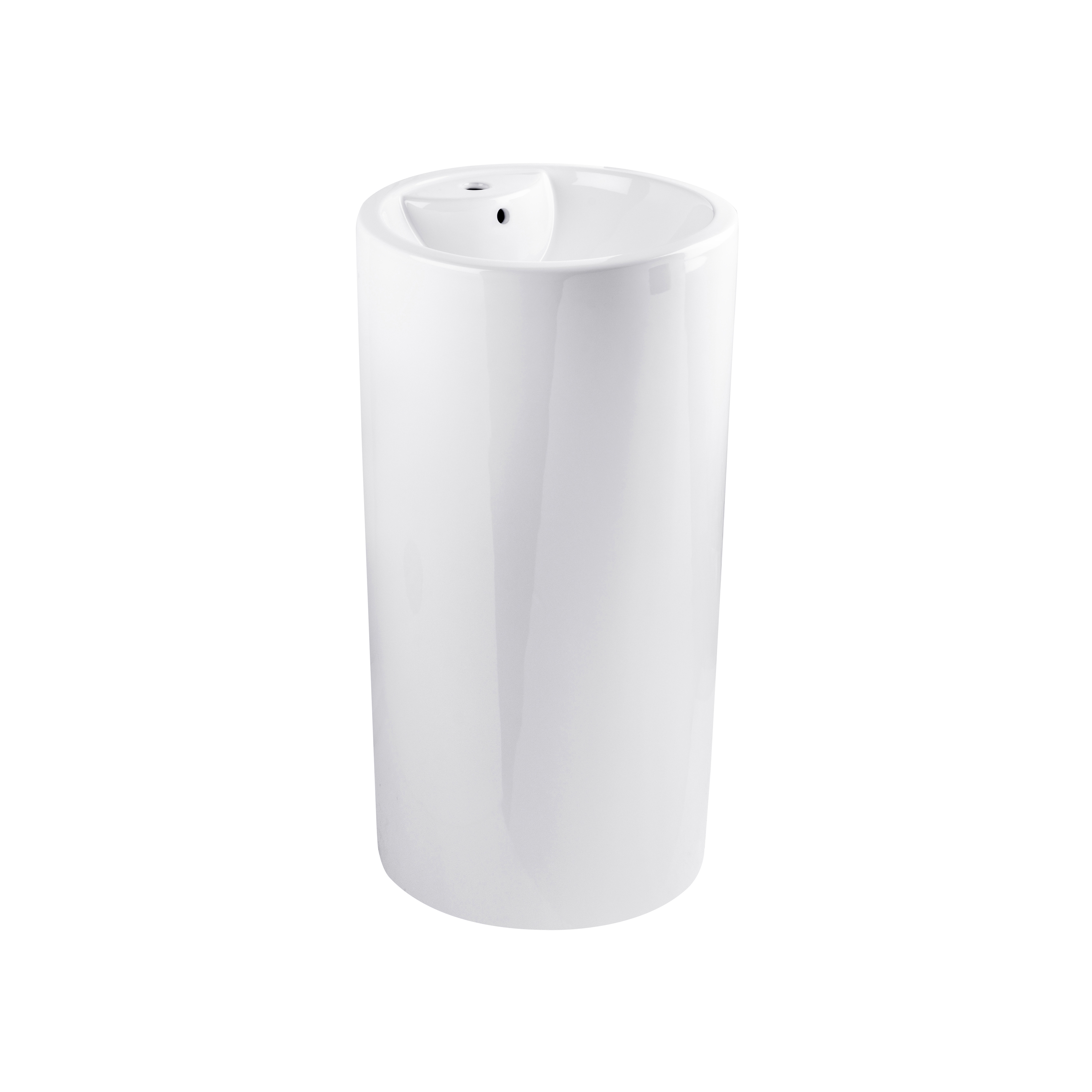 Display product Studio 316 | Freestanding 1 Hole Wash Basin Dia 460X830 Mm from manufacturer BAGNODESIGN