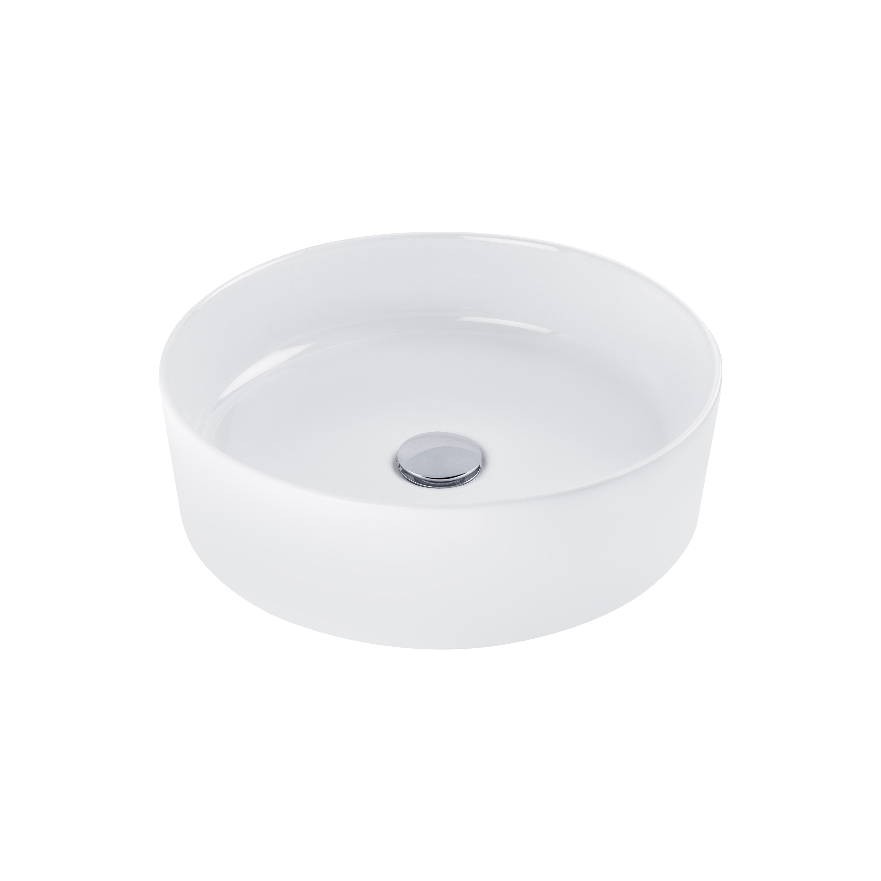 Mostra il prodotto Studio 316 | Countertop Wash Basin Dia 400X145 Mm White del produttore BAGNODESIGN