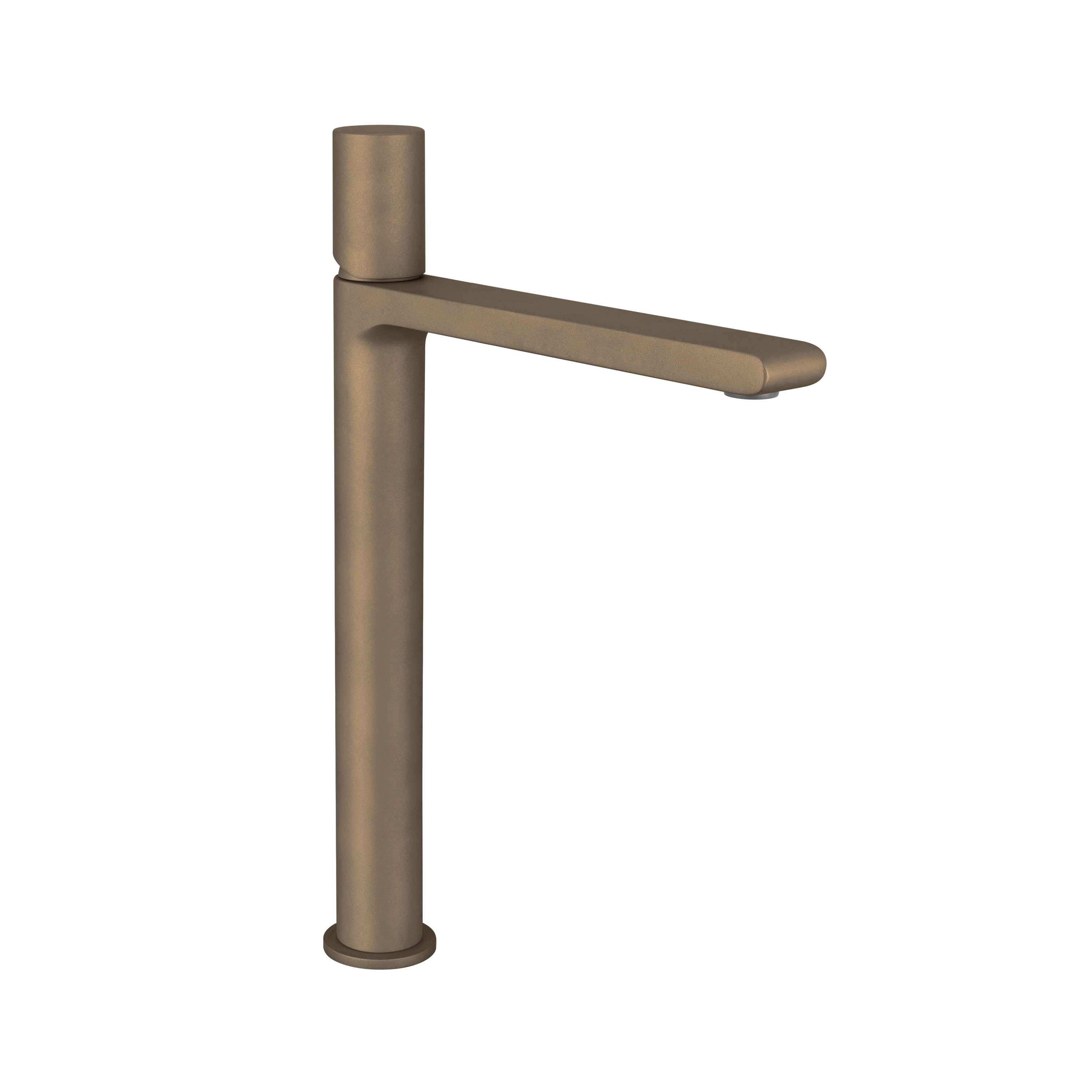 Toko Flavours | Deck Mounted Mono Tall Basin Mixer Without Waste Armour Cocoa