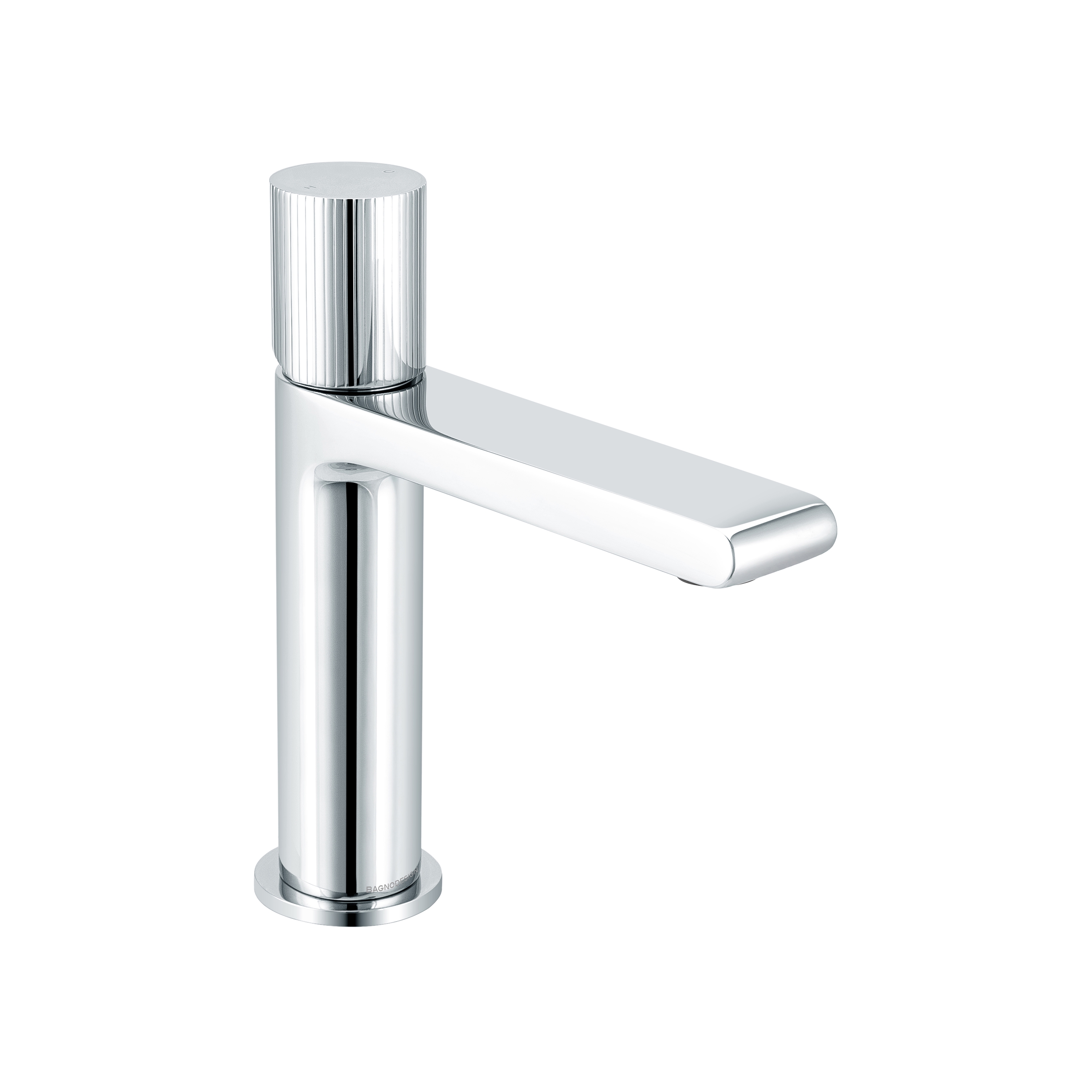 Produkt Toko Groove | Deck Mounted Mono Smooth Bodied Basin Mixer Without Waste Chrome des Herstellers BAGNODESIGN anzeigen