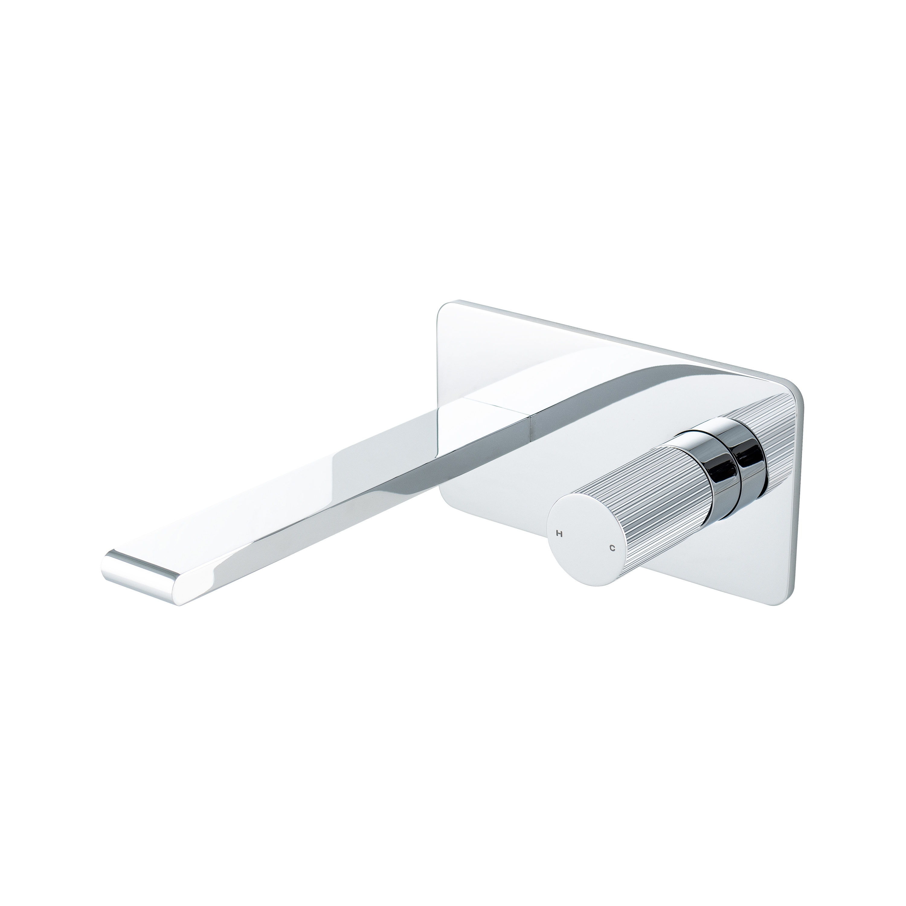 Toko Groove | Trim Part For Wall Mounted Concealed Basin Mixer Chrome