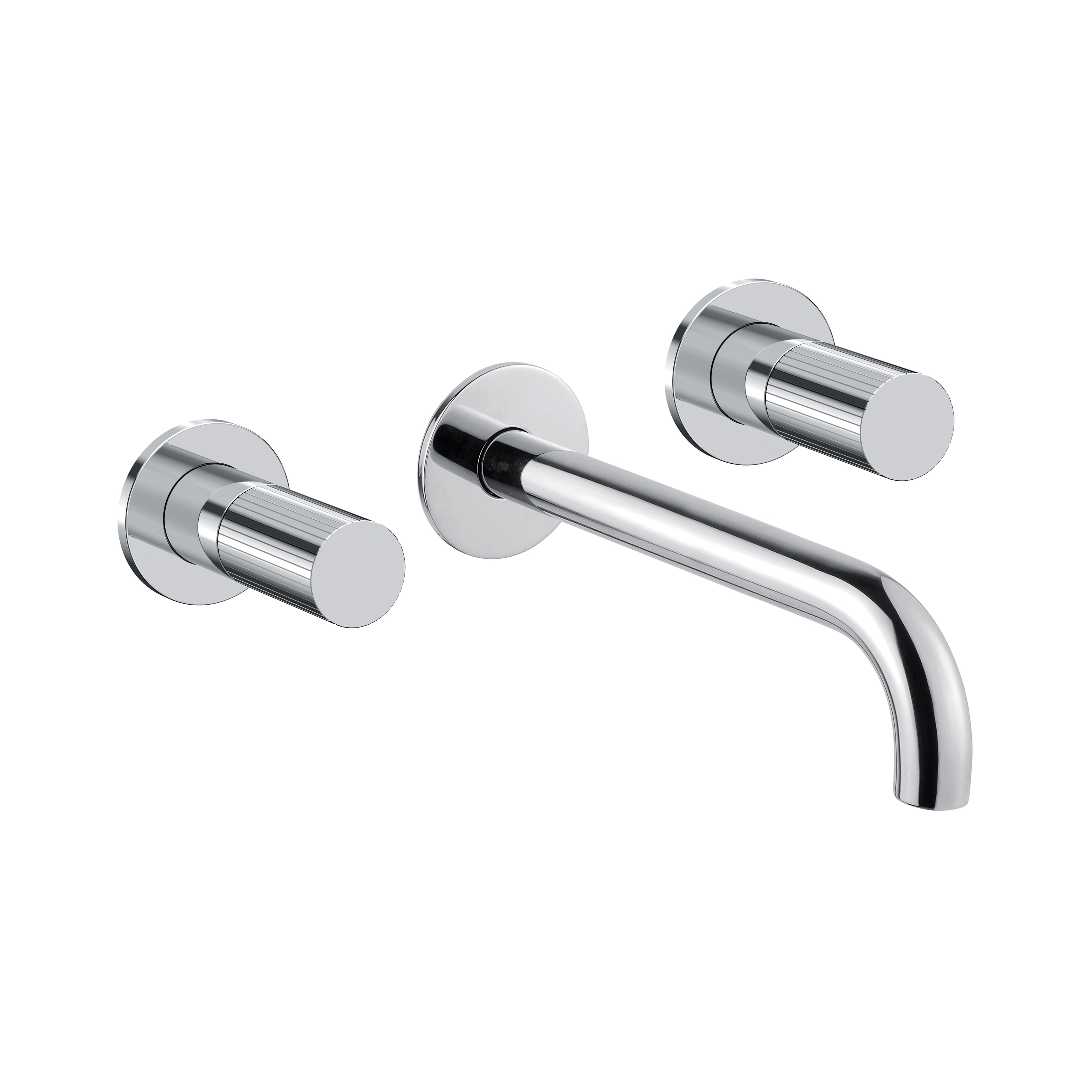 Produkt Toko Groove | Trim Part For Wall Mounted Concealed 3 Hole Basin Mixer Chrome des Herstellers BAGNODESIGN anzeigen