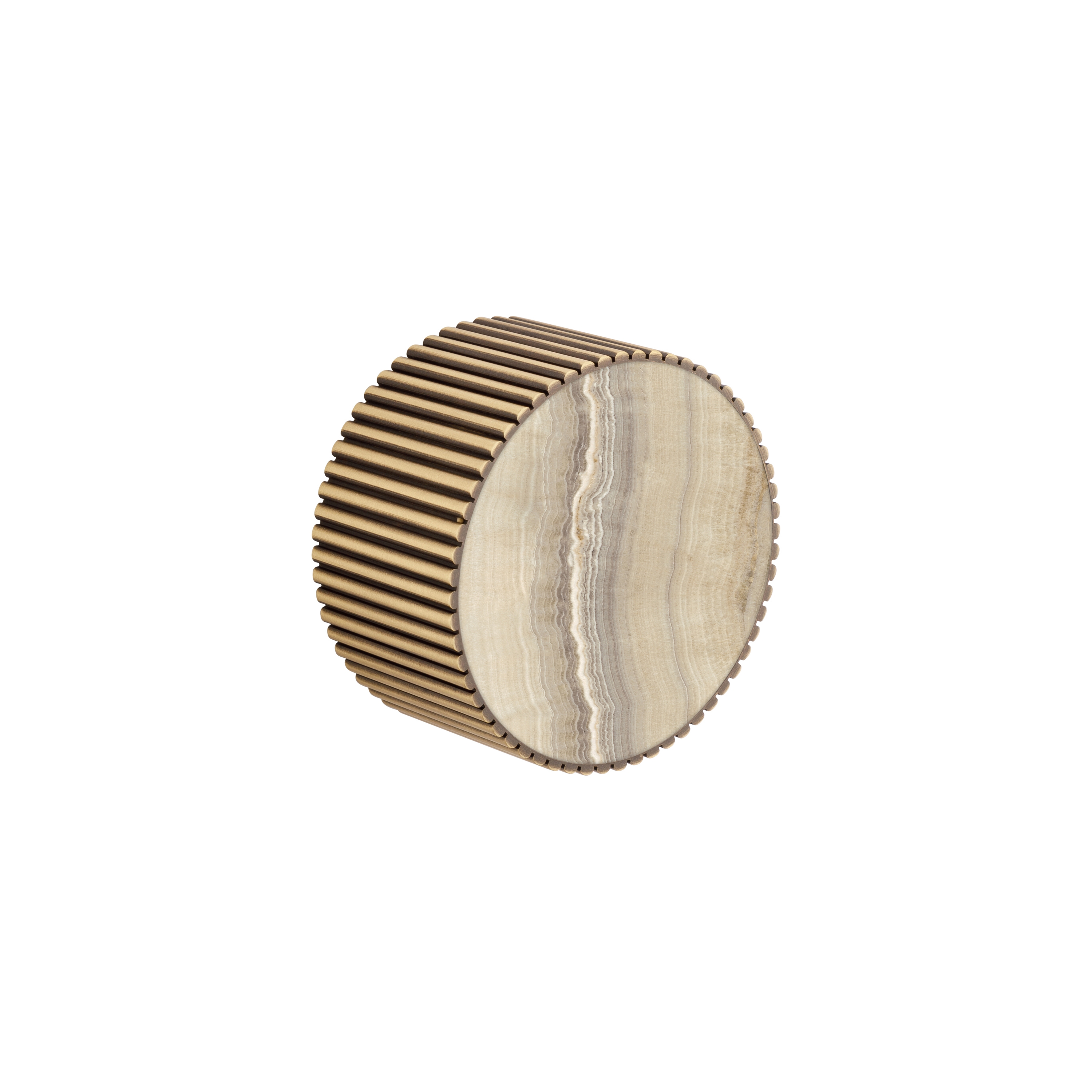 Produkt Chiasso | Concealed 2 Way Diverter With Sand Levigato Marble Handle Insert Soft Bronze des Herstellers BAGNODESIGN anzeigen