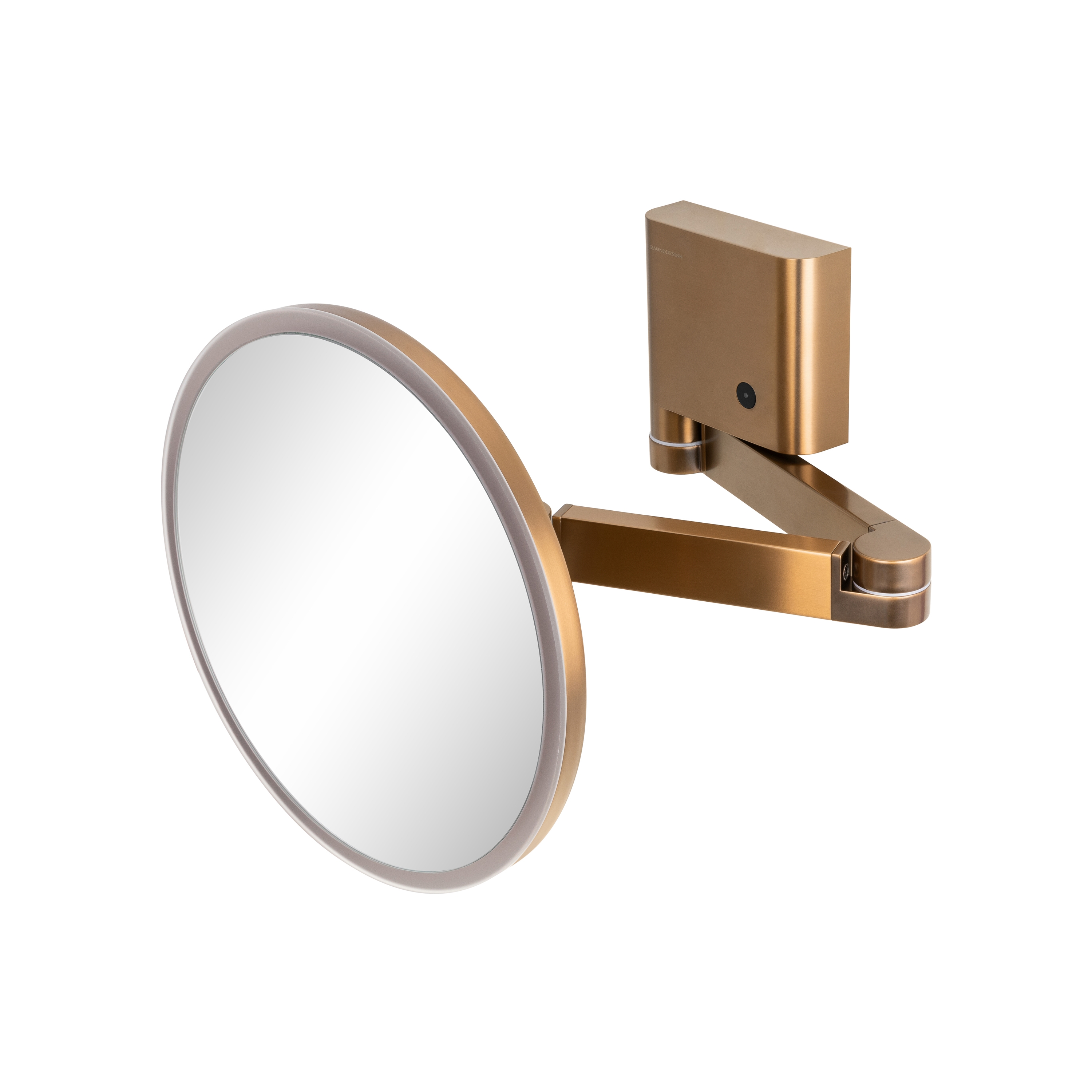 Glow | Wall Mounted Double Arm X5 Magnifying Mirror with Progressive Switch