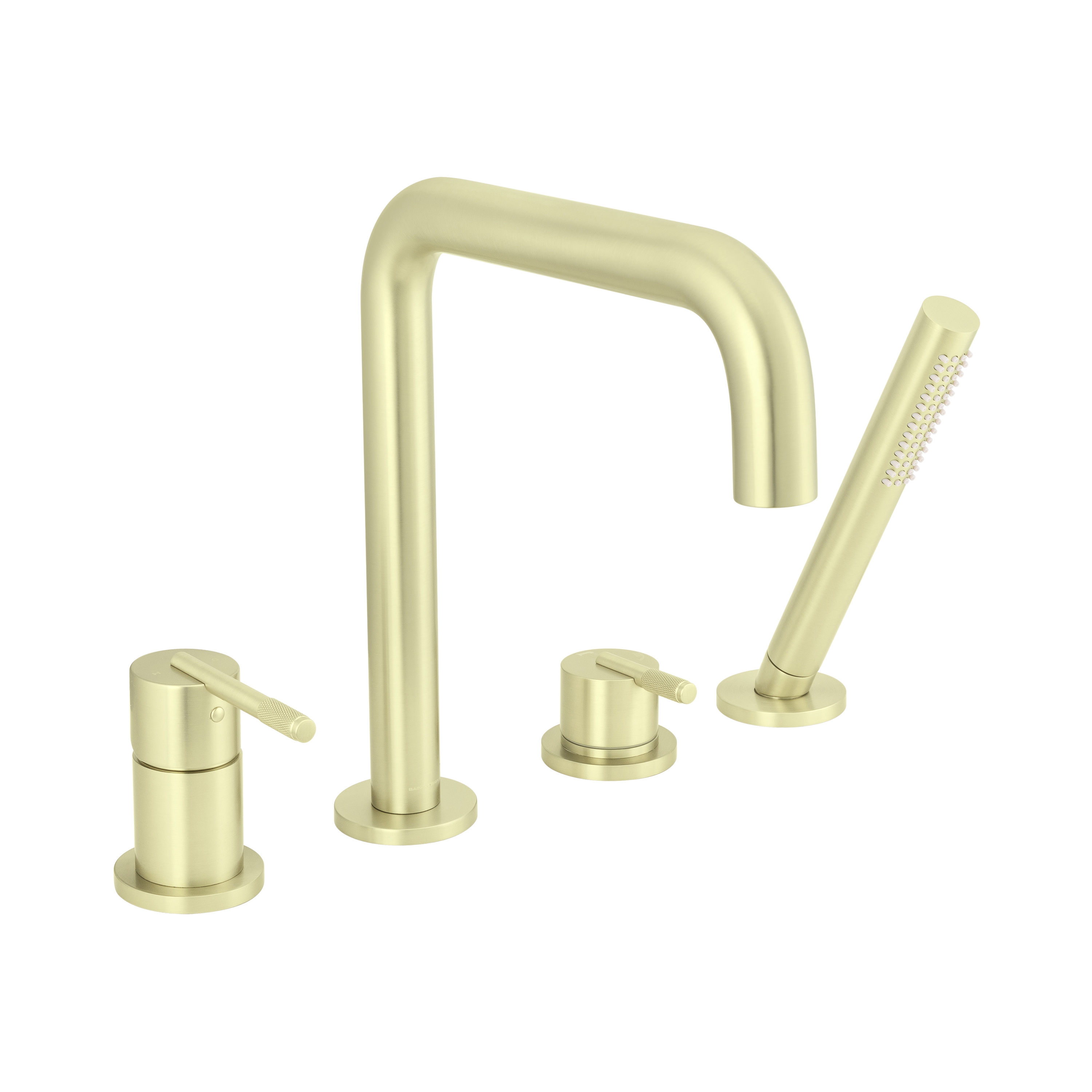 Nara | Deck Mounted 4 Hole Bath Shower Mixer