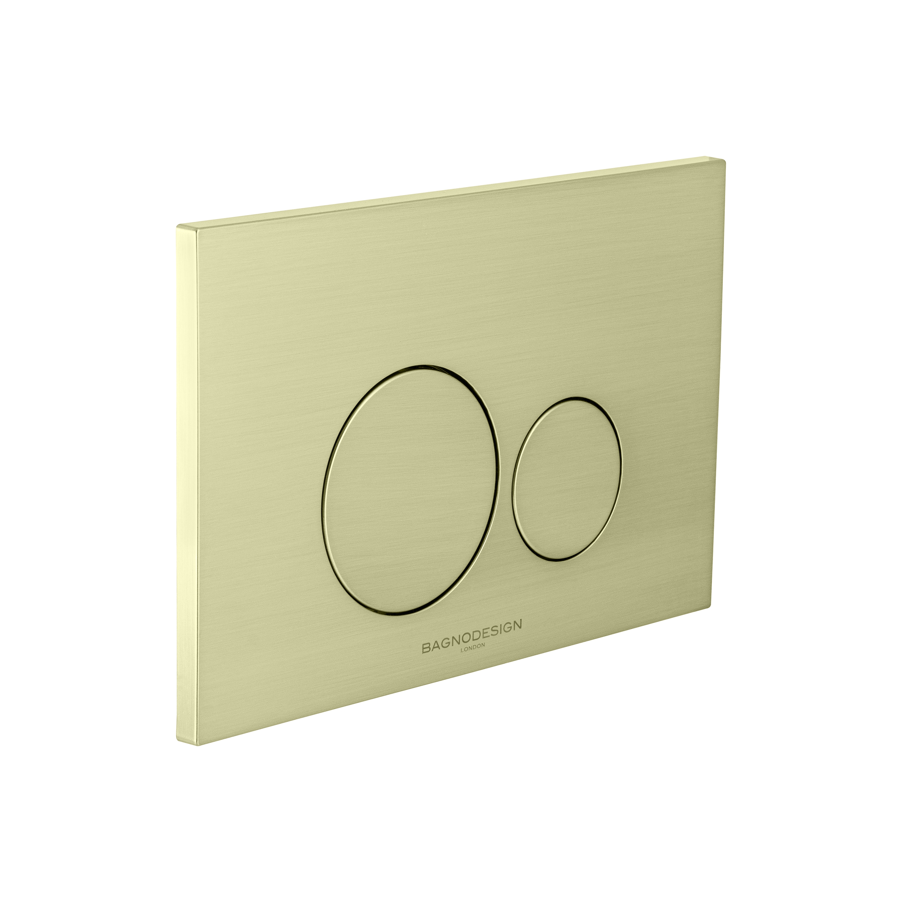 Bagnodesign | Dual Flush Plate with Round Button