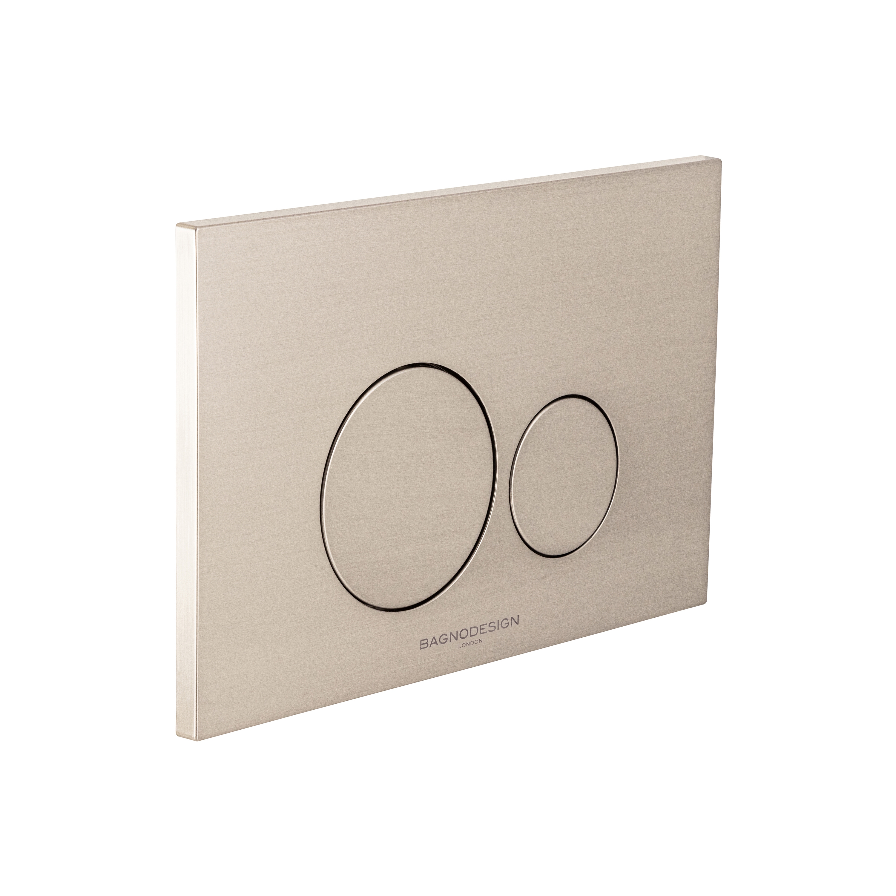 Bagnodesign | Dual Flush Plate with Round Buttons