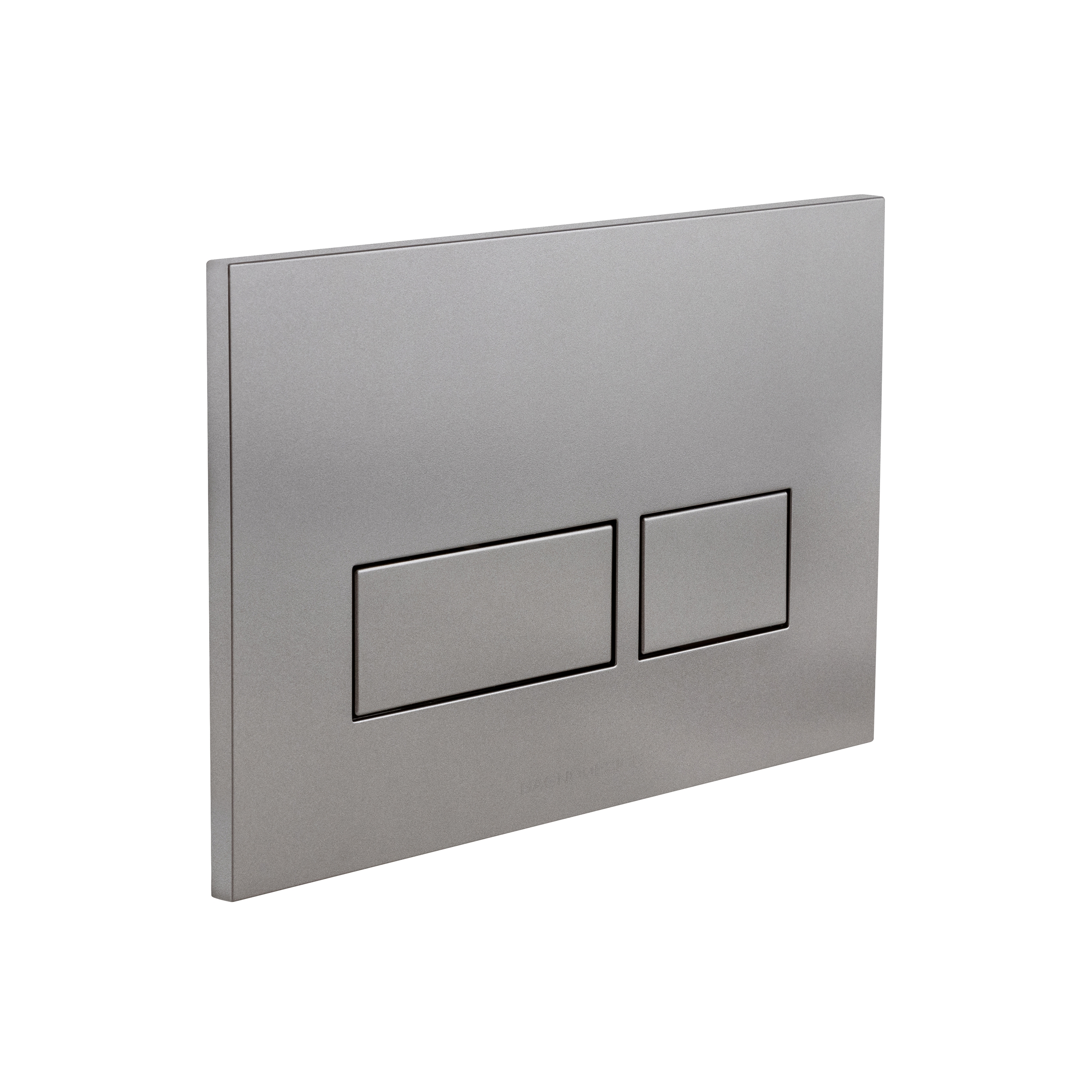 Display product Dual Flush Plate with Rectangle Buttons from manufacturer BAGNODESIGN