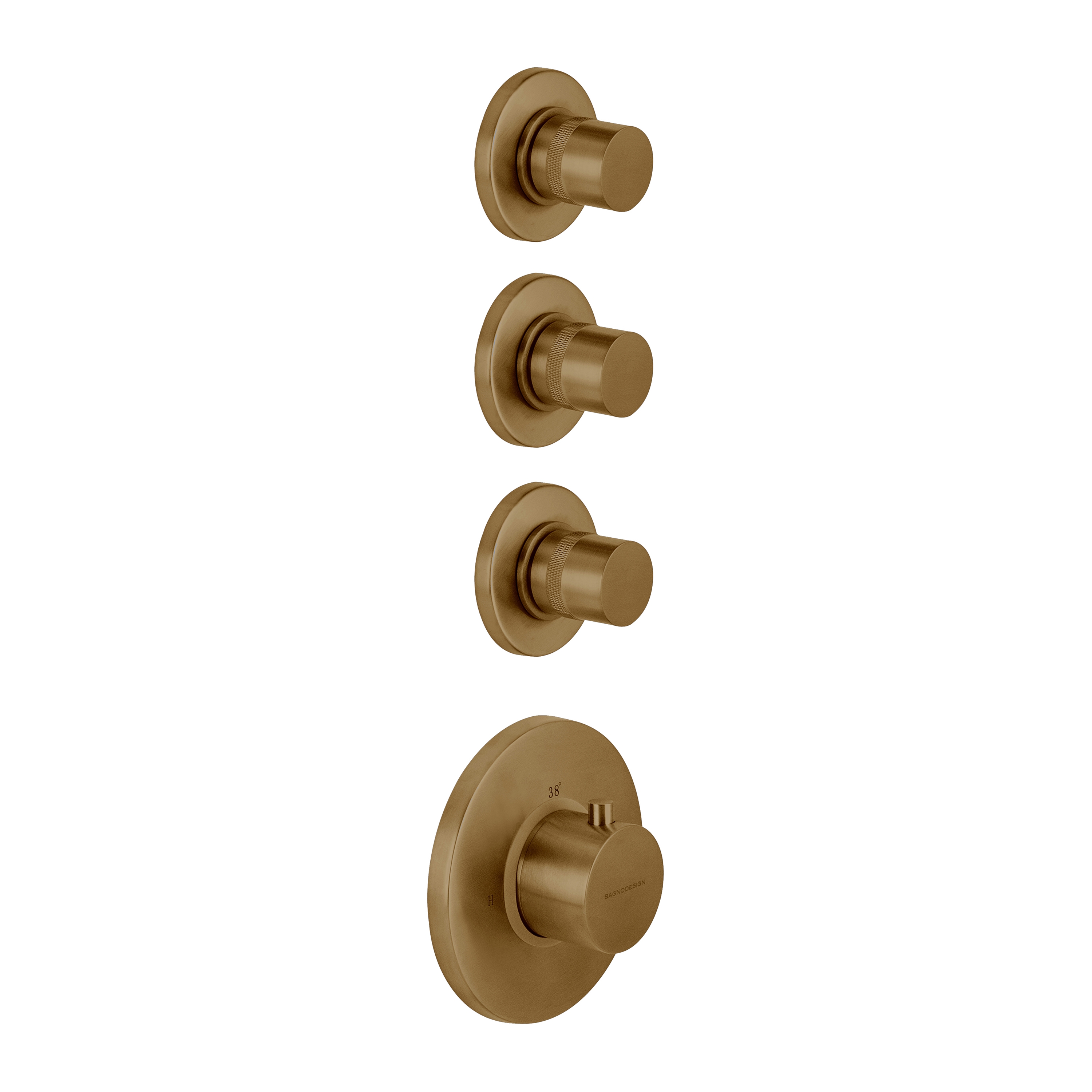 Bagnospa | Thermostatic Shower Mixer 3 Outlet