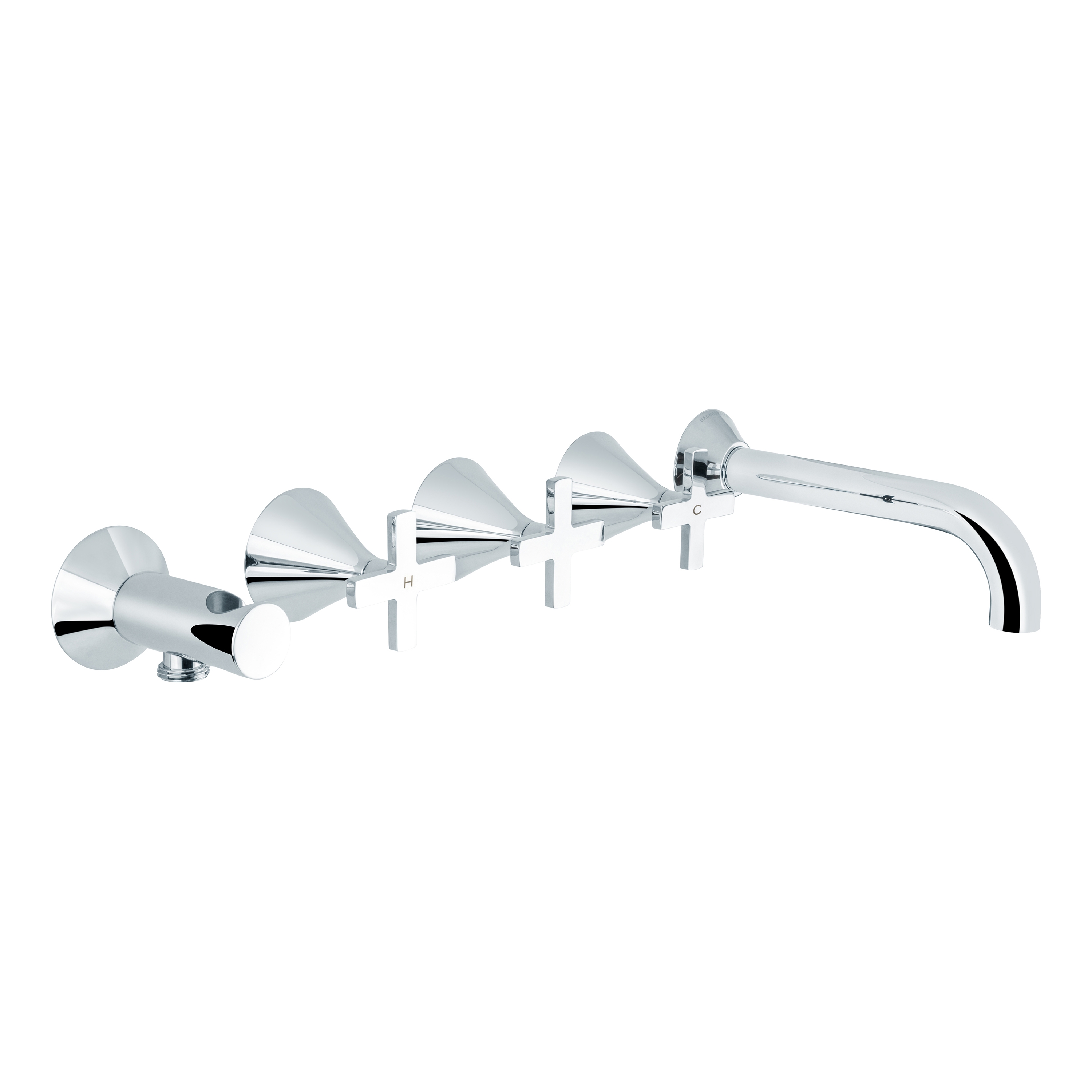 Mostra il prodotto Bristol | Trim Part For Wall Mounted 5 Hole Bath Shower Mixer del produttore BAGNODESIGN