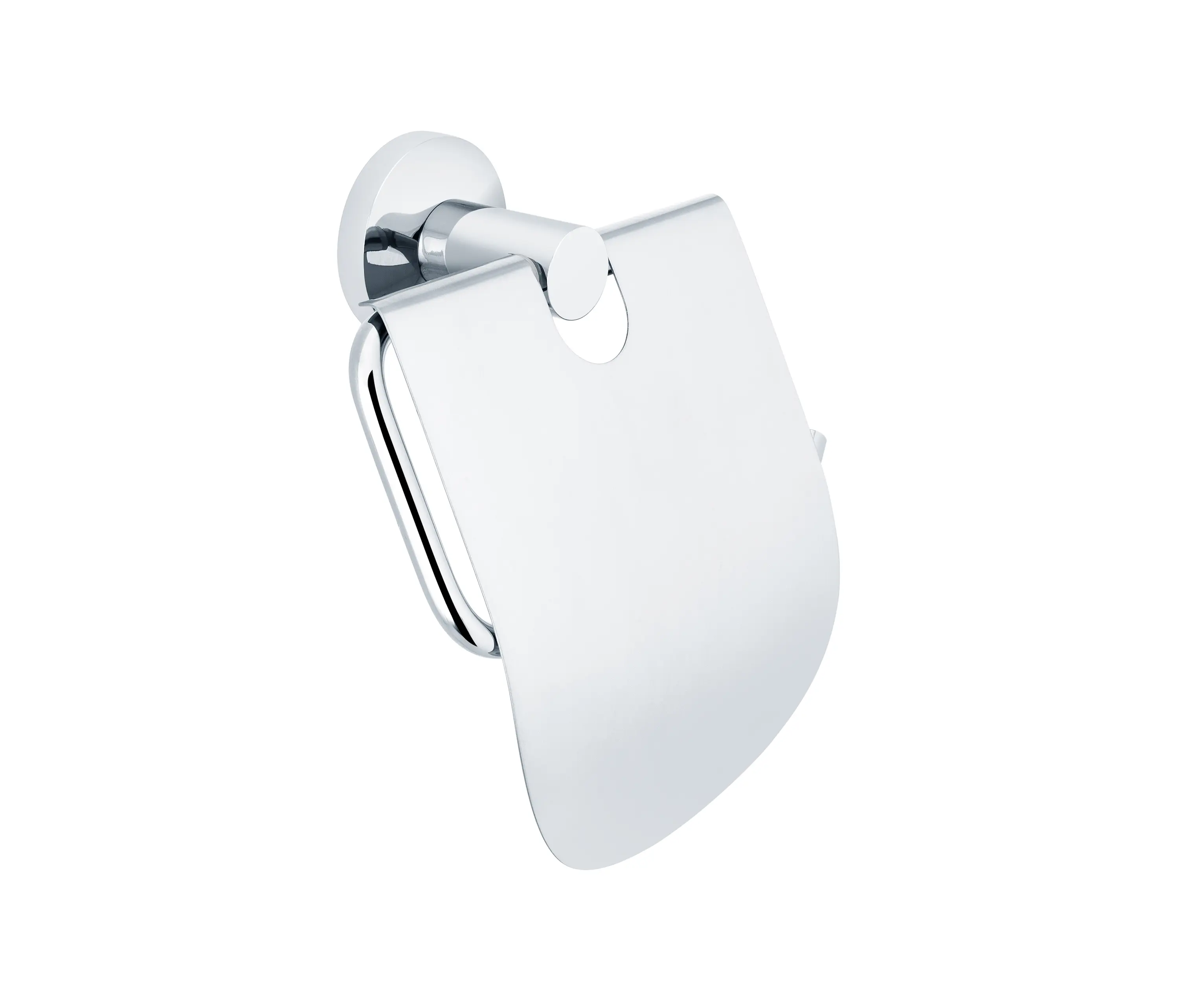 BAGNODESIGN - Bristol | Wall Mounted Toilet Roll Holder With Cover