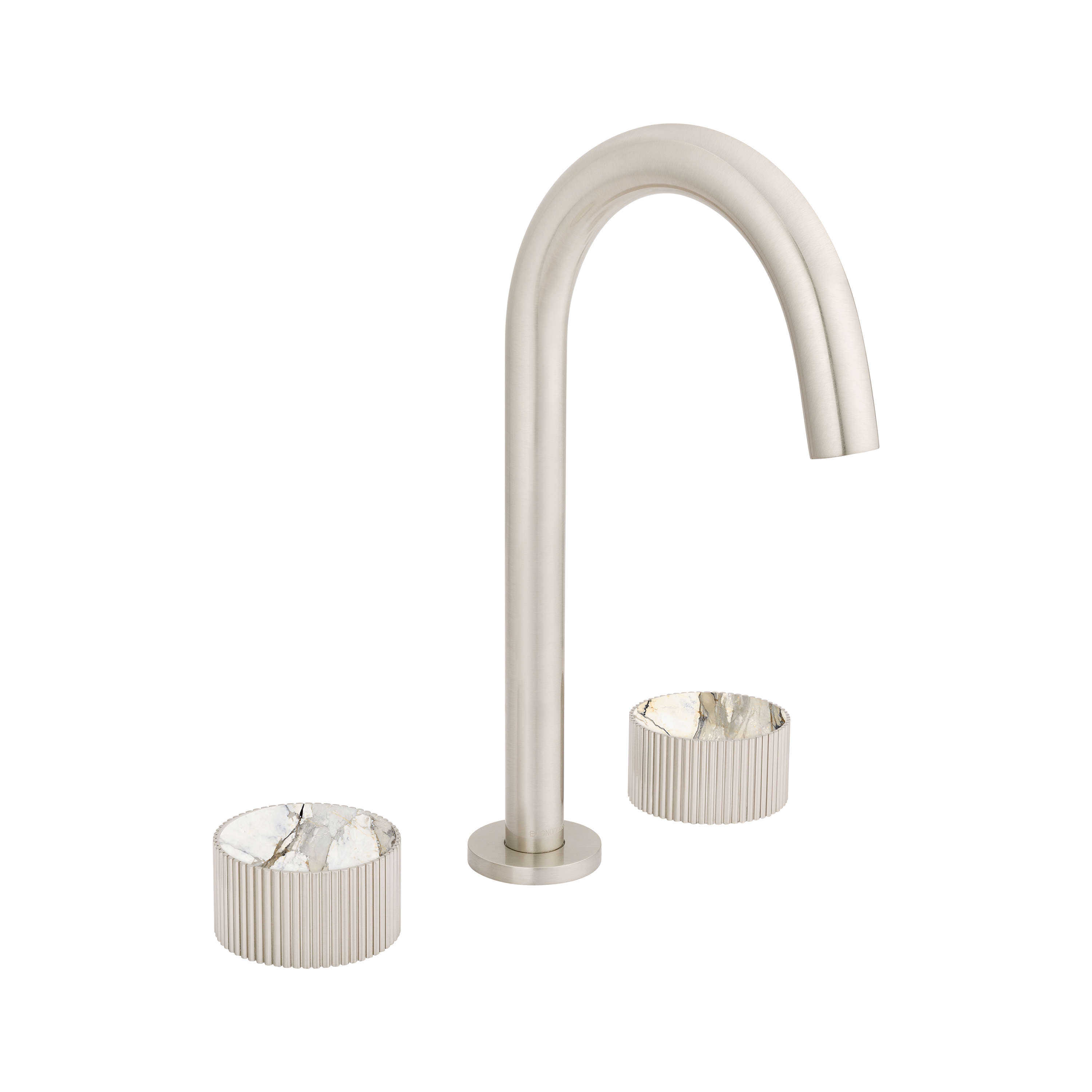 Produkt Chiasso | Deck Mounted 3 Hole Basin Mixer With Porcelain Handle Insert des Herstellers BAGNODESIGN anzeigen