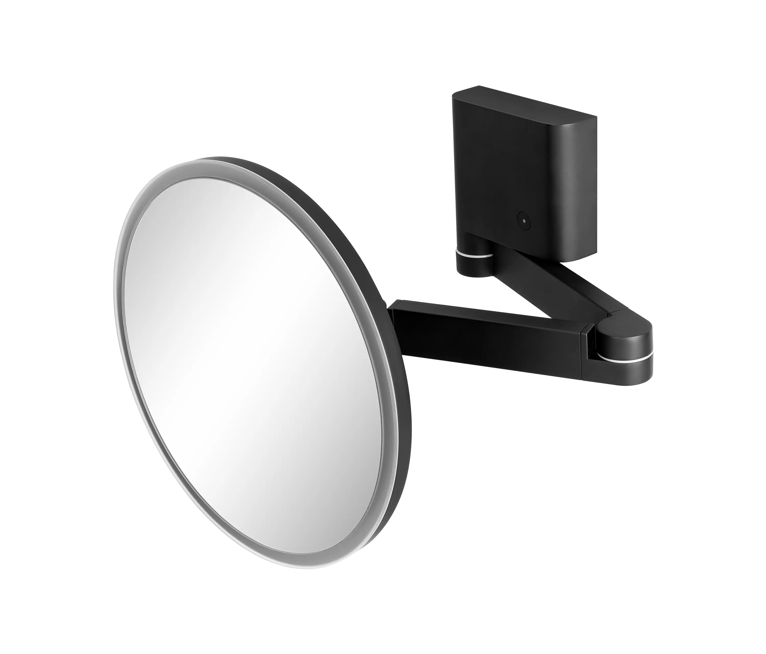 BAGNODESIGN - Glow | Wall Mounted Double Arm X5 Magnifying Mirror With Progressive Switch
