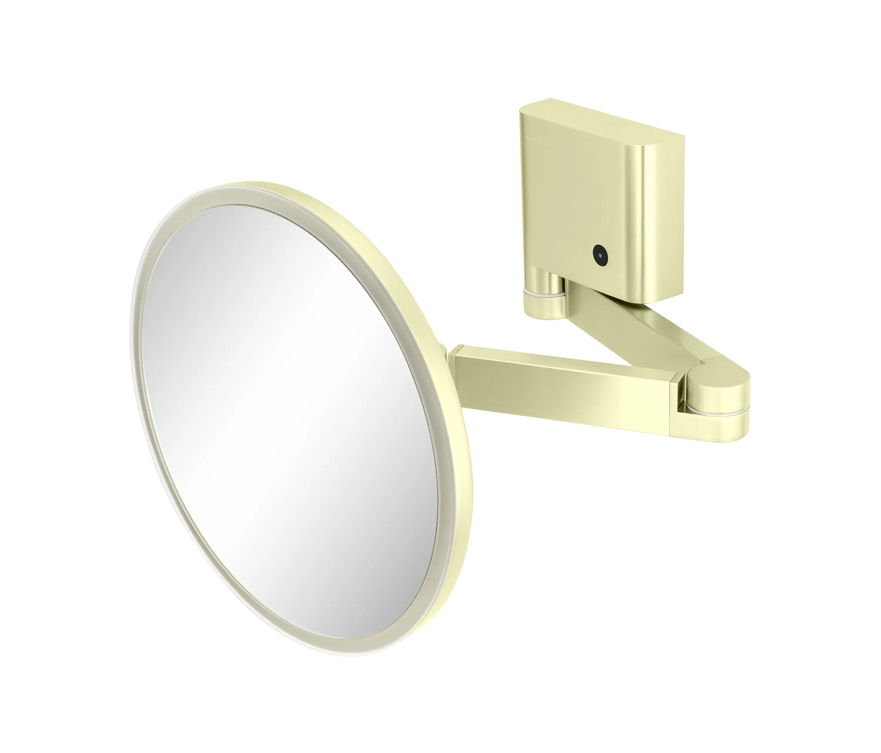 BAGNODESIGN - Glow | Wall Mounted Double Arm X5 Magnifying Mirror With Progressive Switch