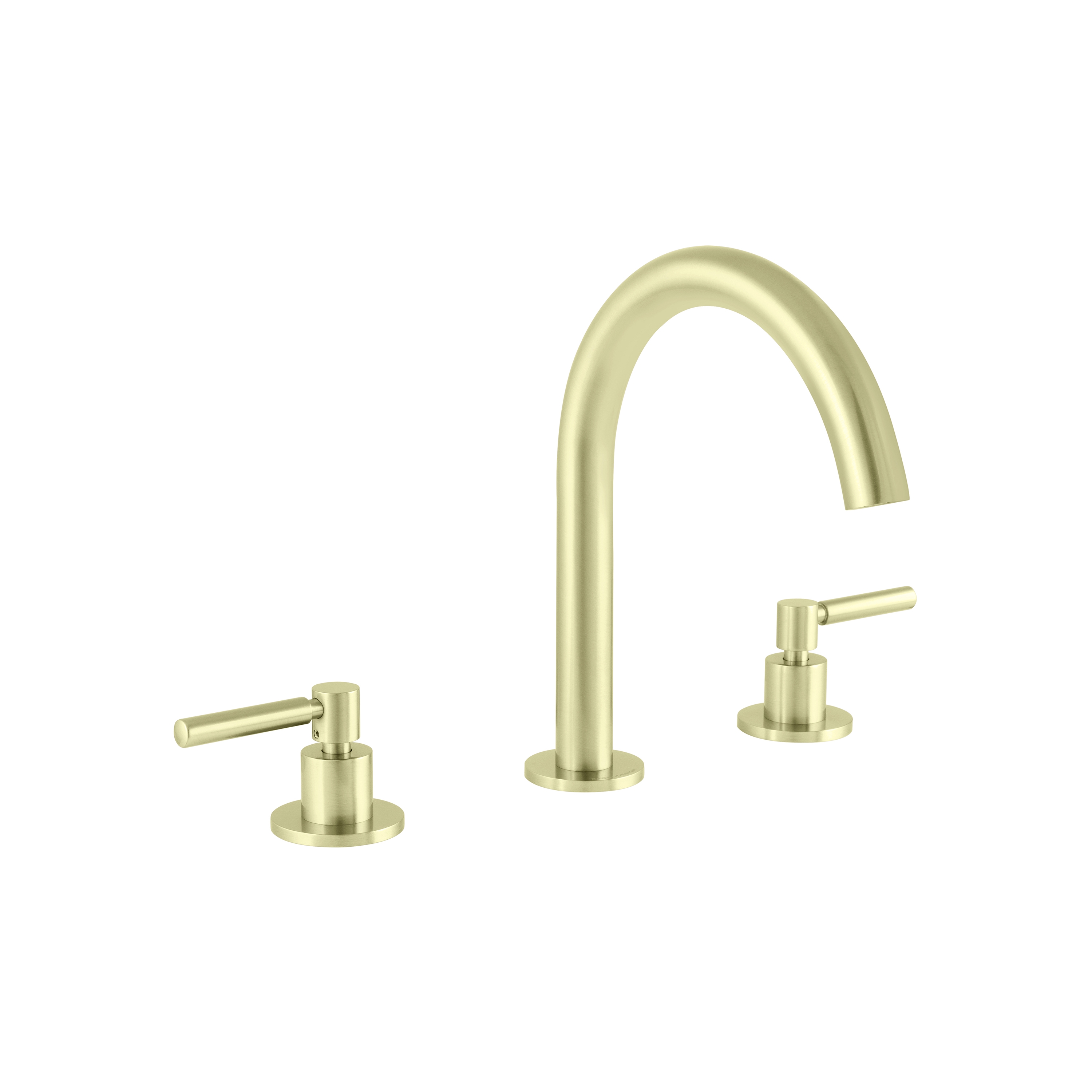 M-Line | 3 Hole Deck Mounted Basin Mixer Chrome