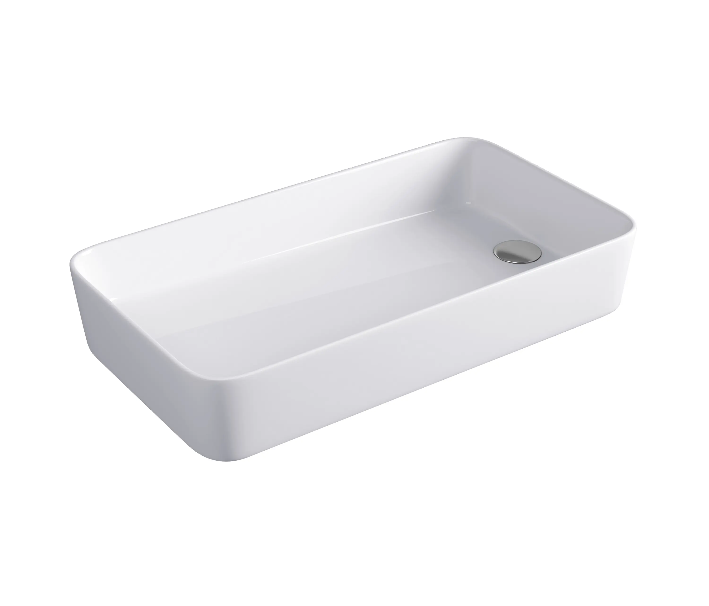 BAGNODESIGN - M-Line | Countertop Wash Basin With Side Waste