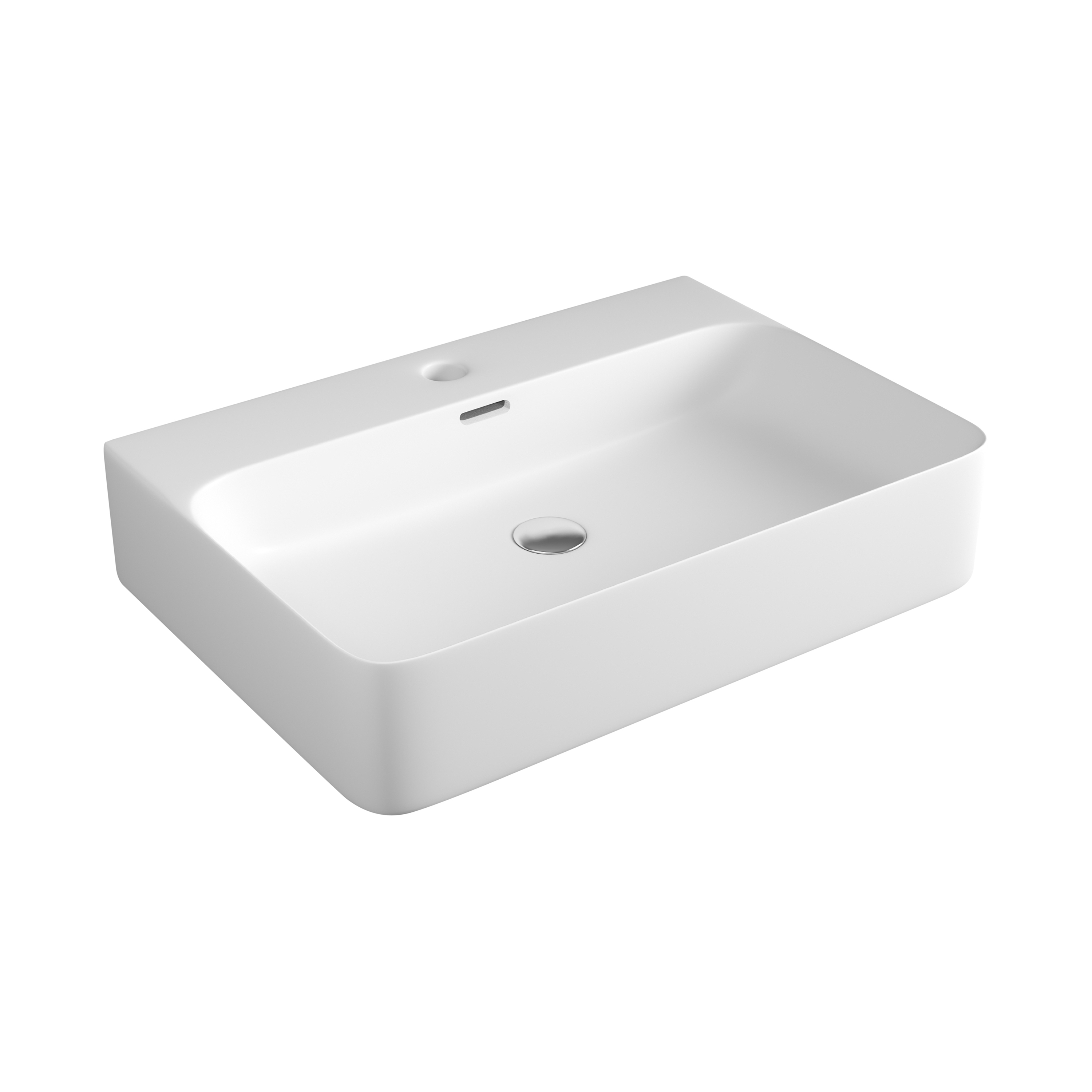 M-Line | Countertop Wash Basin With Tap Ledge