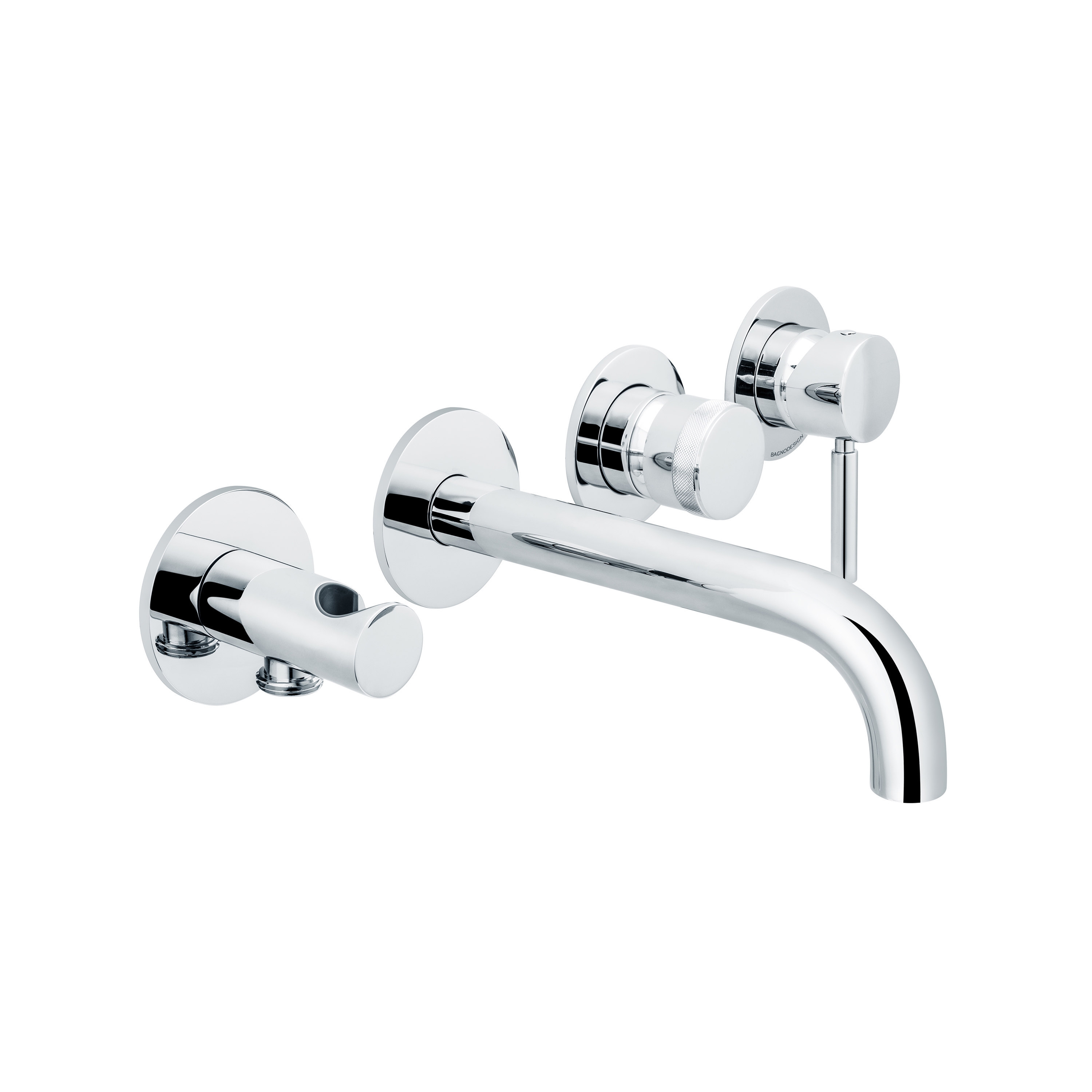 Mostra il prodotto M-Line | Trim Part For Concealed 4 Hole Bath/Shower Mixer W/O Hand Shower del produttore BAGNODESIGN