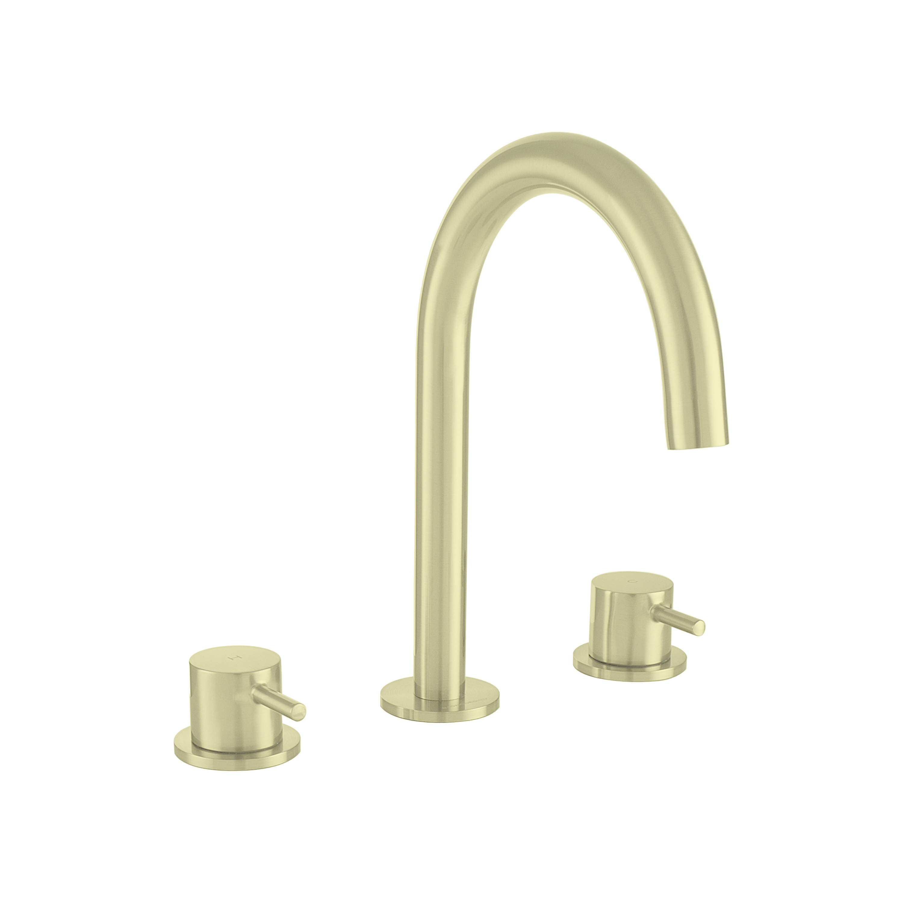 M-Line | Diffusion 3 Hole Deck Mounted Basin Mixer