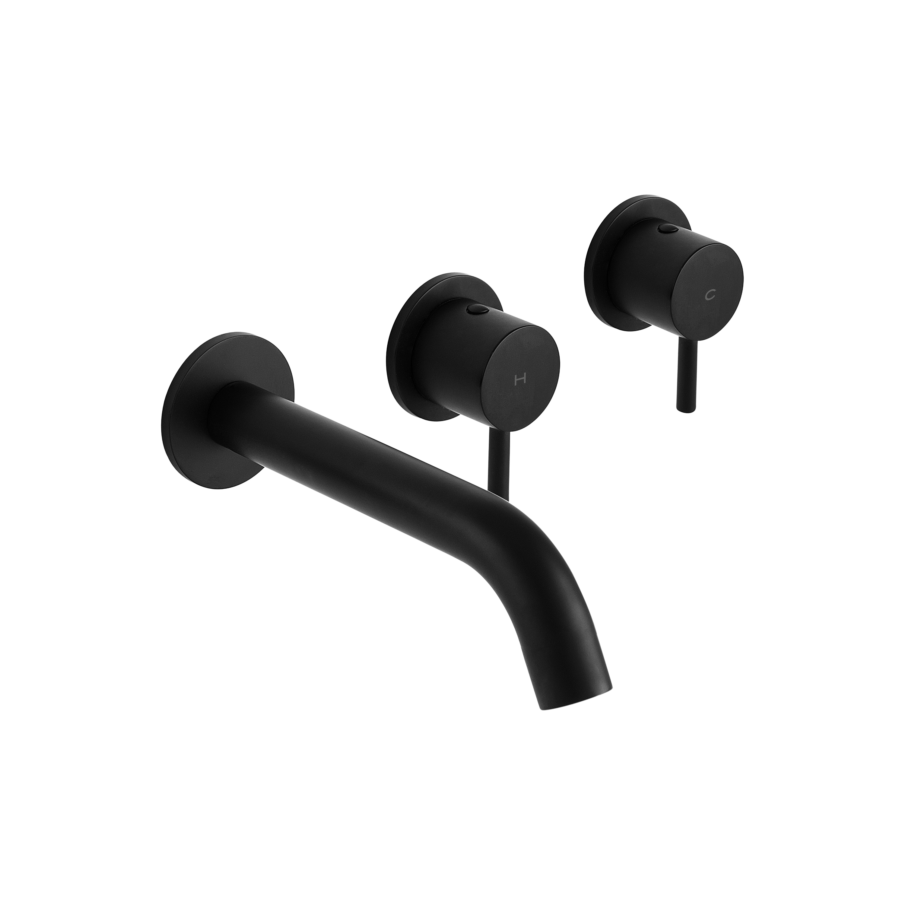 M-Line | Diffusion Concealed 3 Hole Basin Mixer Left Or Right Spout