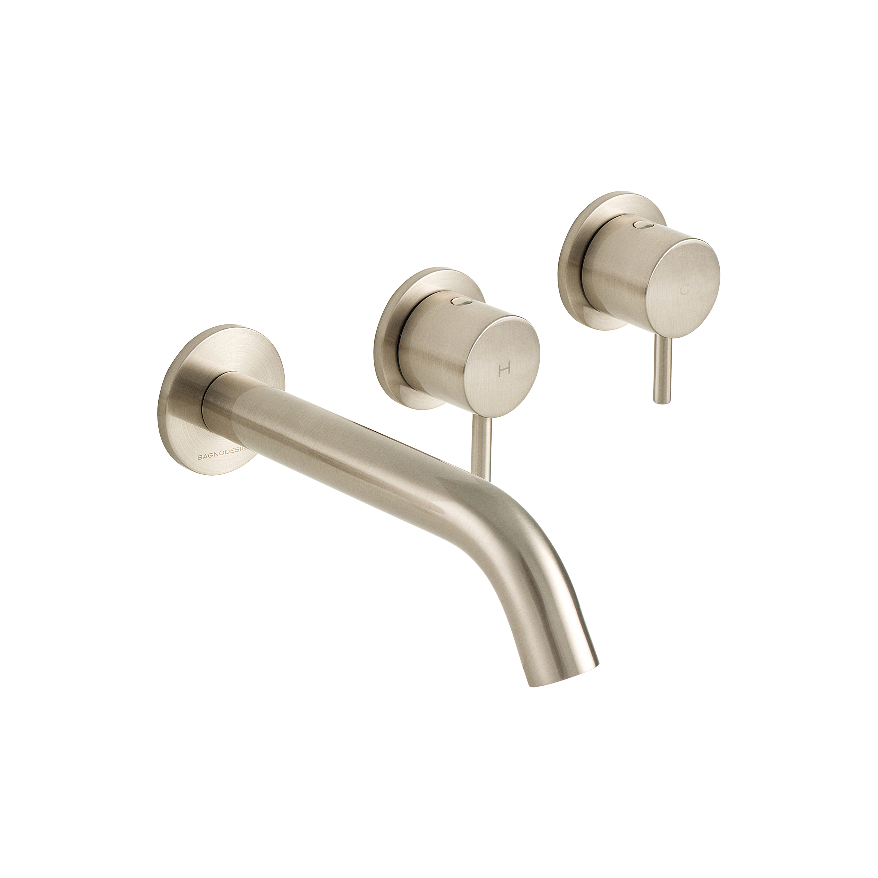 M-Line | Diffusion Concealed 3 Hole Basin Mixer Left Or Right Spout