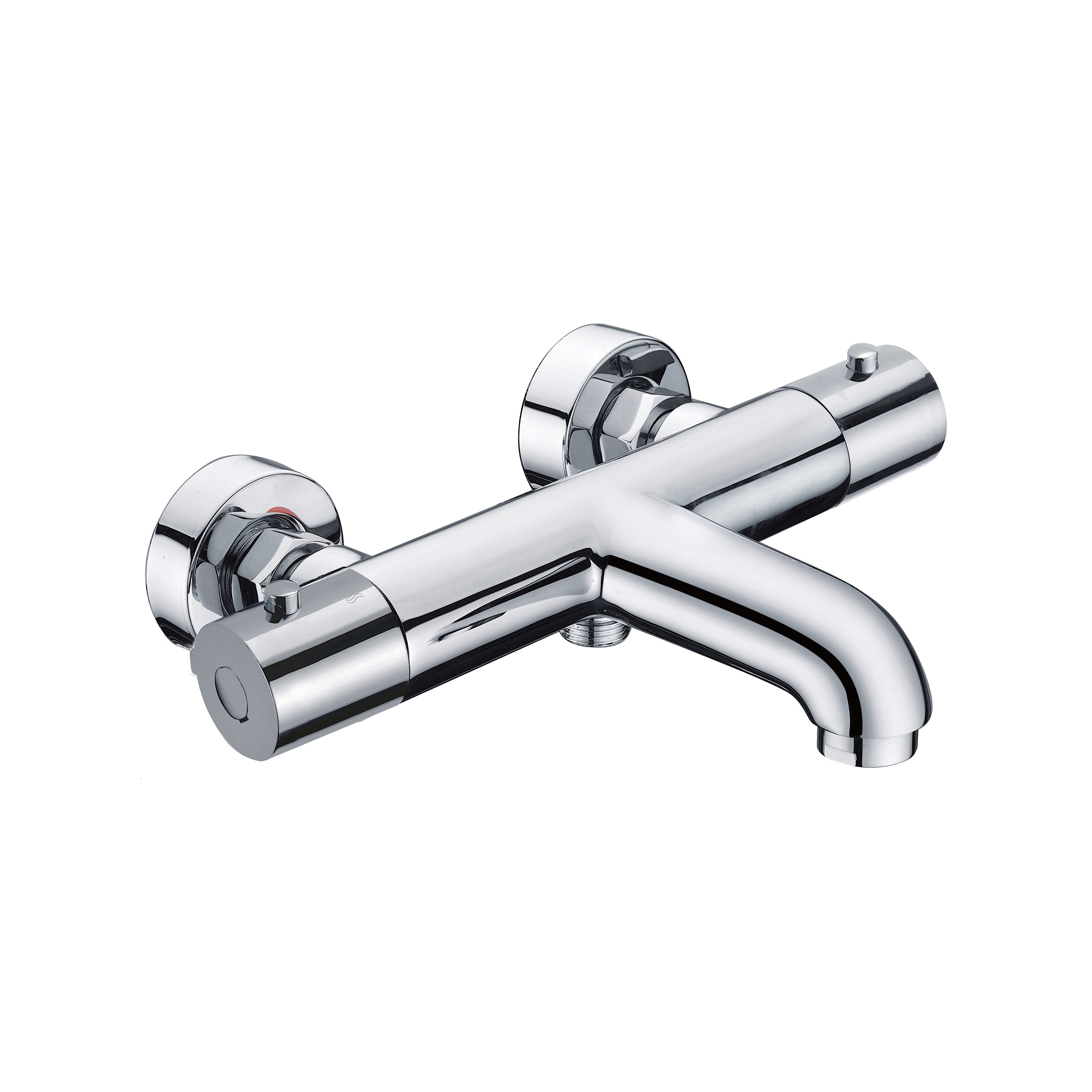Vertoon produk M-Line | Diffusion Wall Mounted Exposed Thermostatic Bath Shower Mixer van vervaardiger BAGNODESIGN