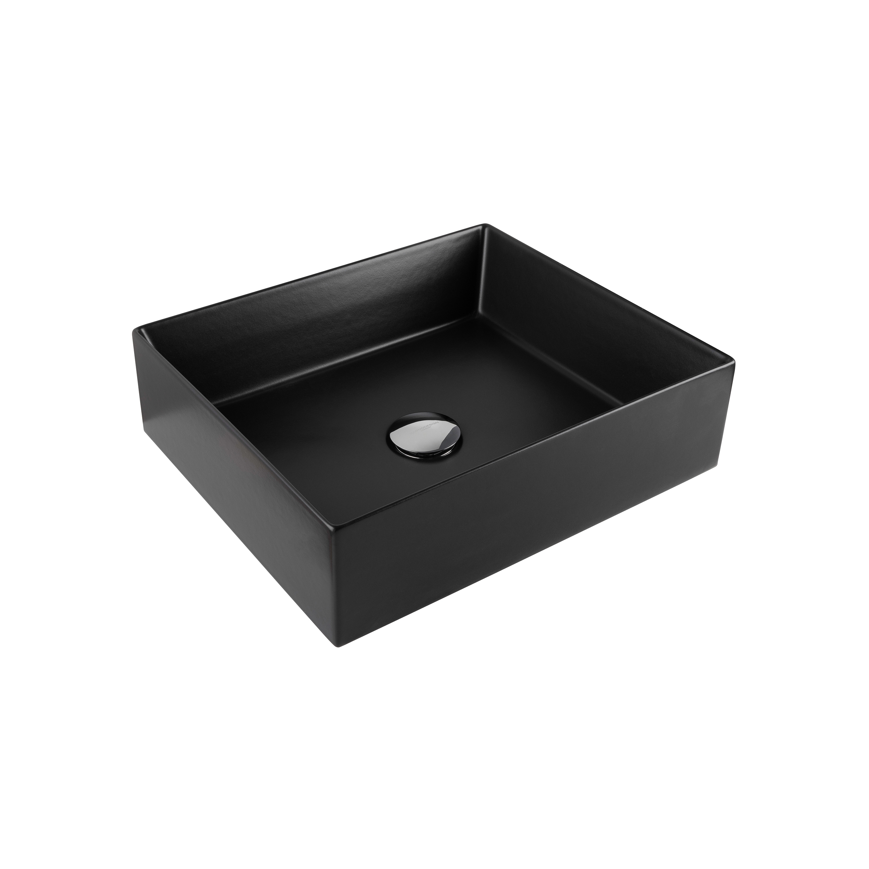 Mezzanine | Countertop Wash Basin 45X38 cm Matt Black
