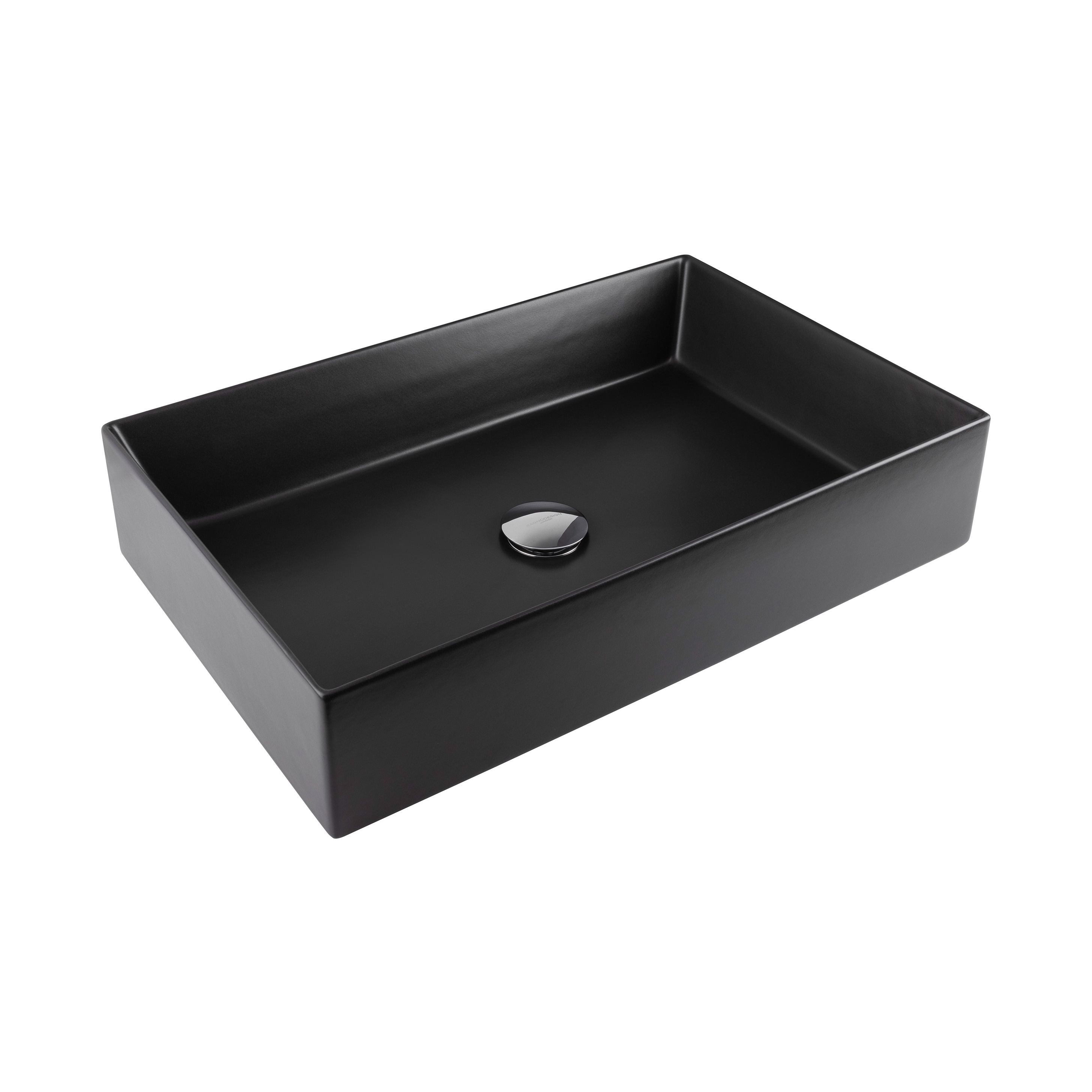 Mezzanine | Countertop Wash Basin 45X38 cm Matt Black