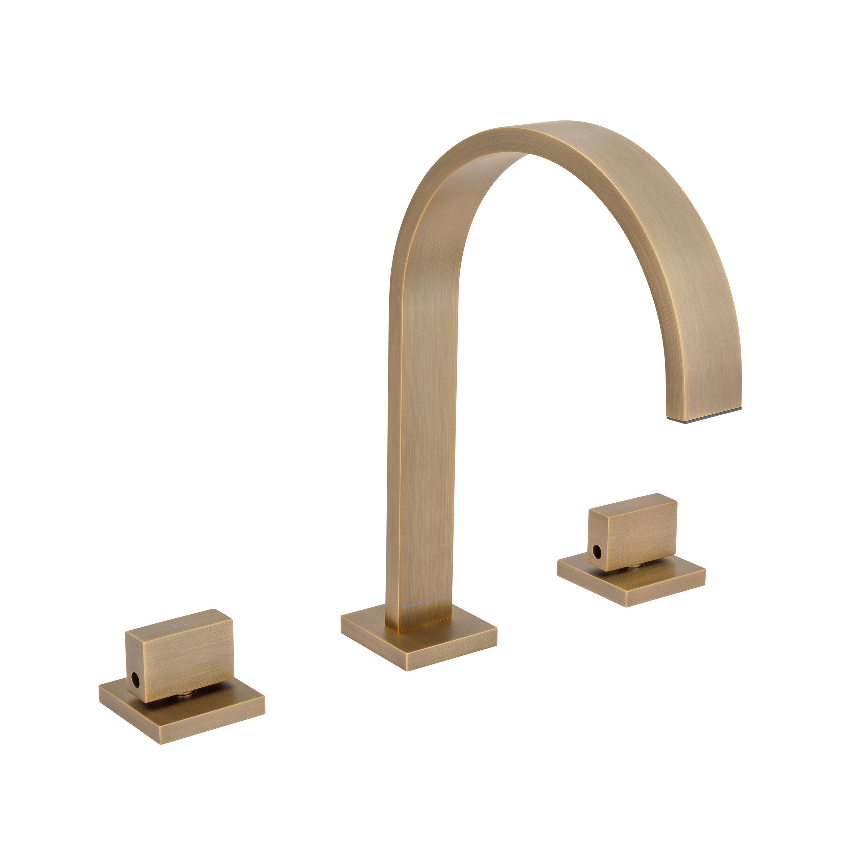 Mezzanine | Deck Mounted 3 Hole Basin Mixer