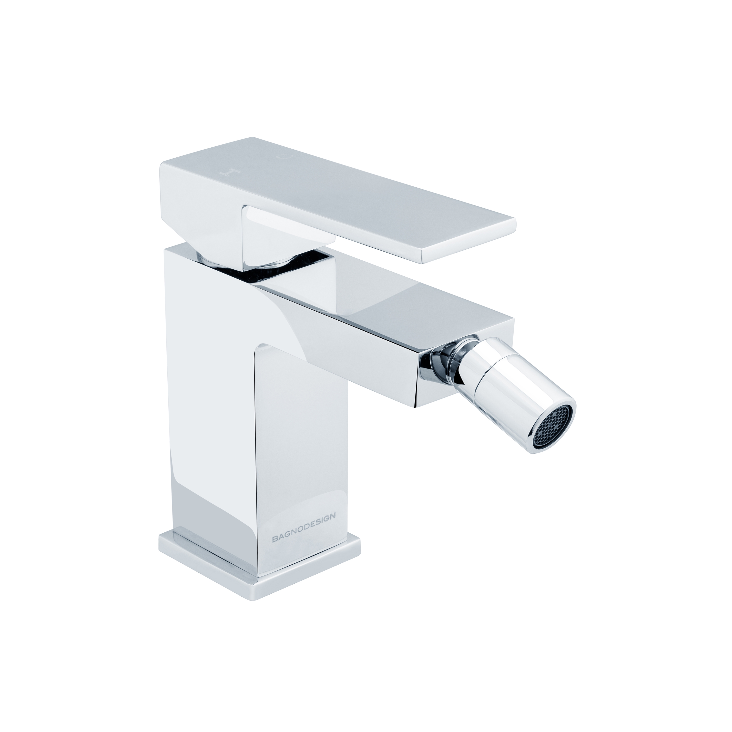 Display product Mezzanine | Deck Mounted Mono Bidet Mixer With Pop-Up Waste from manufacturer BAGNODESIGN