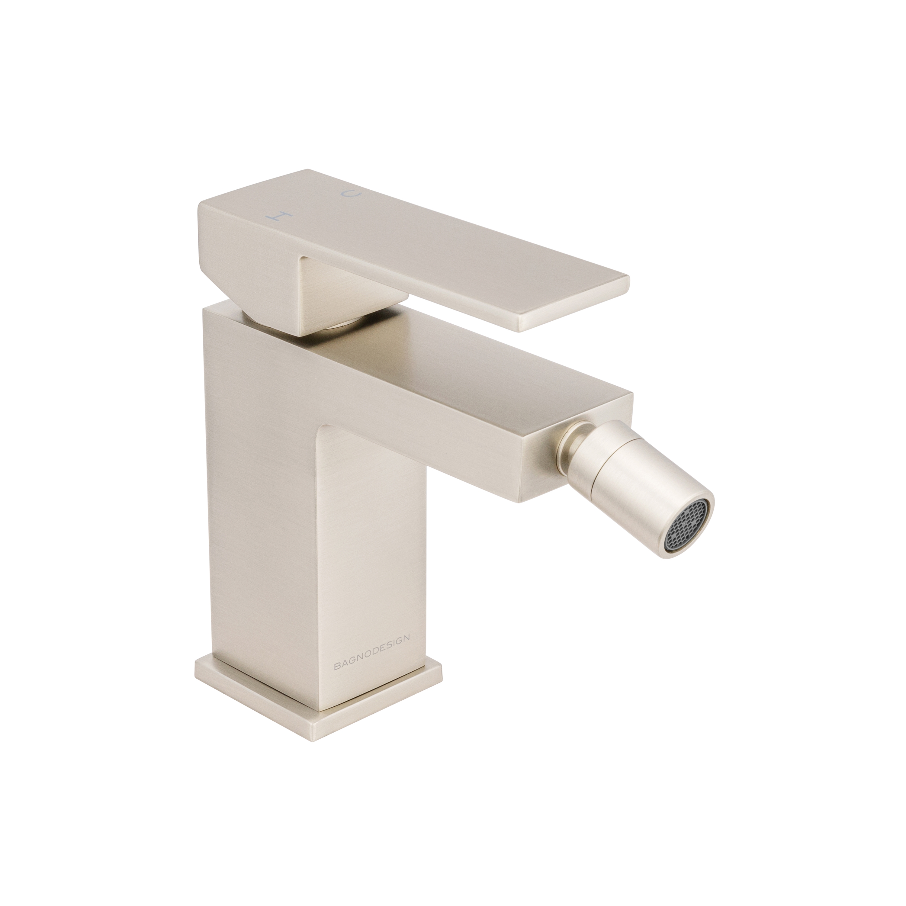 Mezzanine | Deck Mounted Mono Bidet Mixer With Pop-Up Waste
