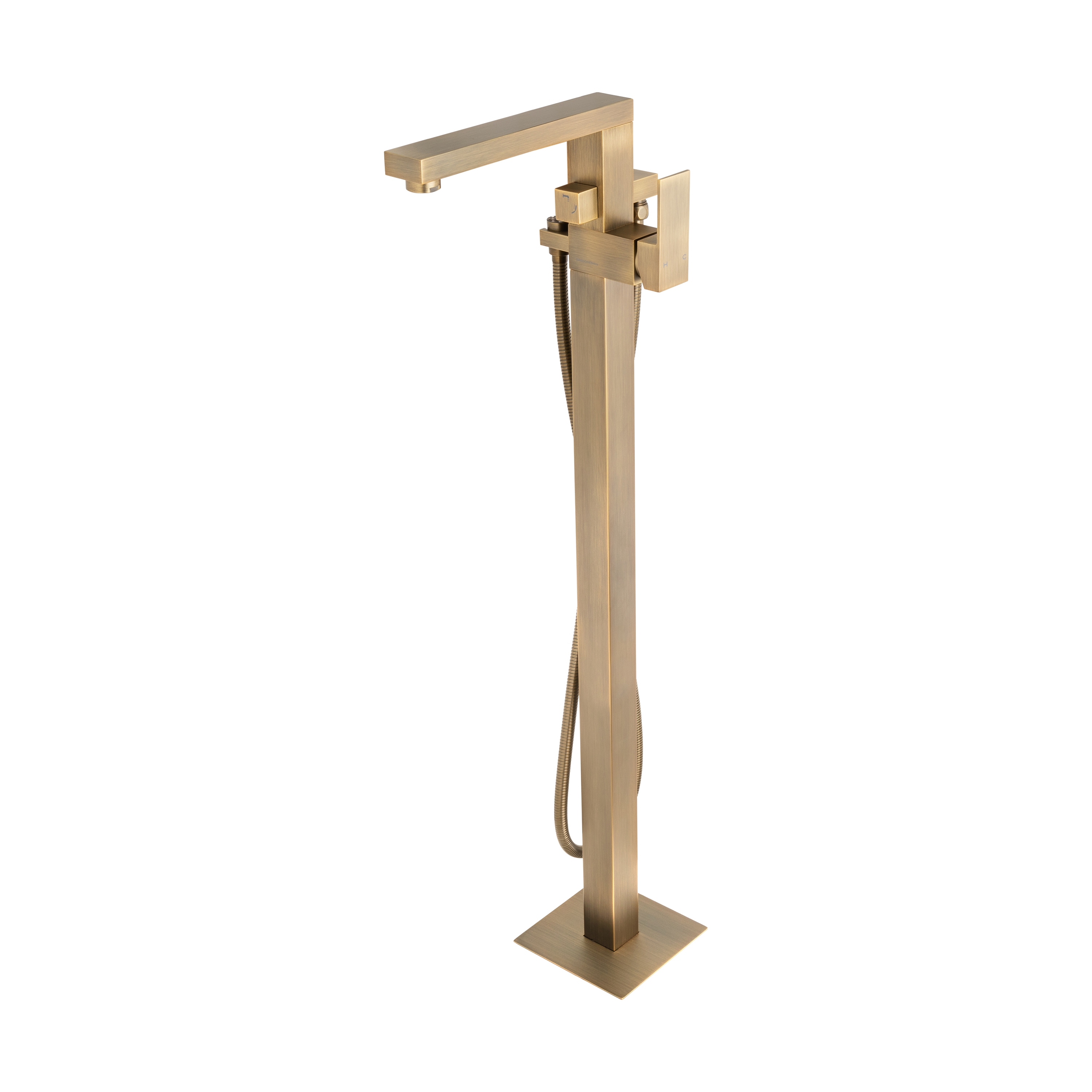 Mezzanine | Floor Mounted Bath Mixer Without Hand Shower