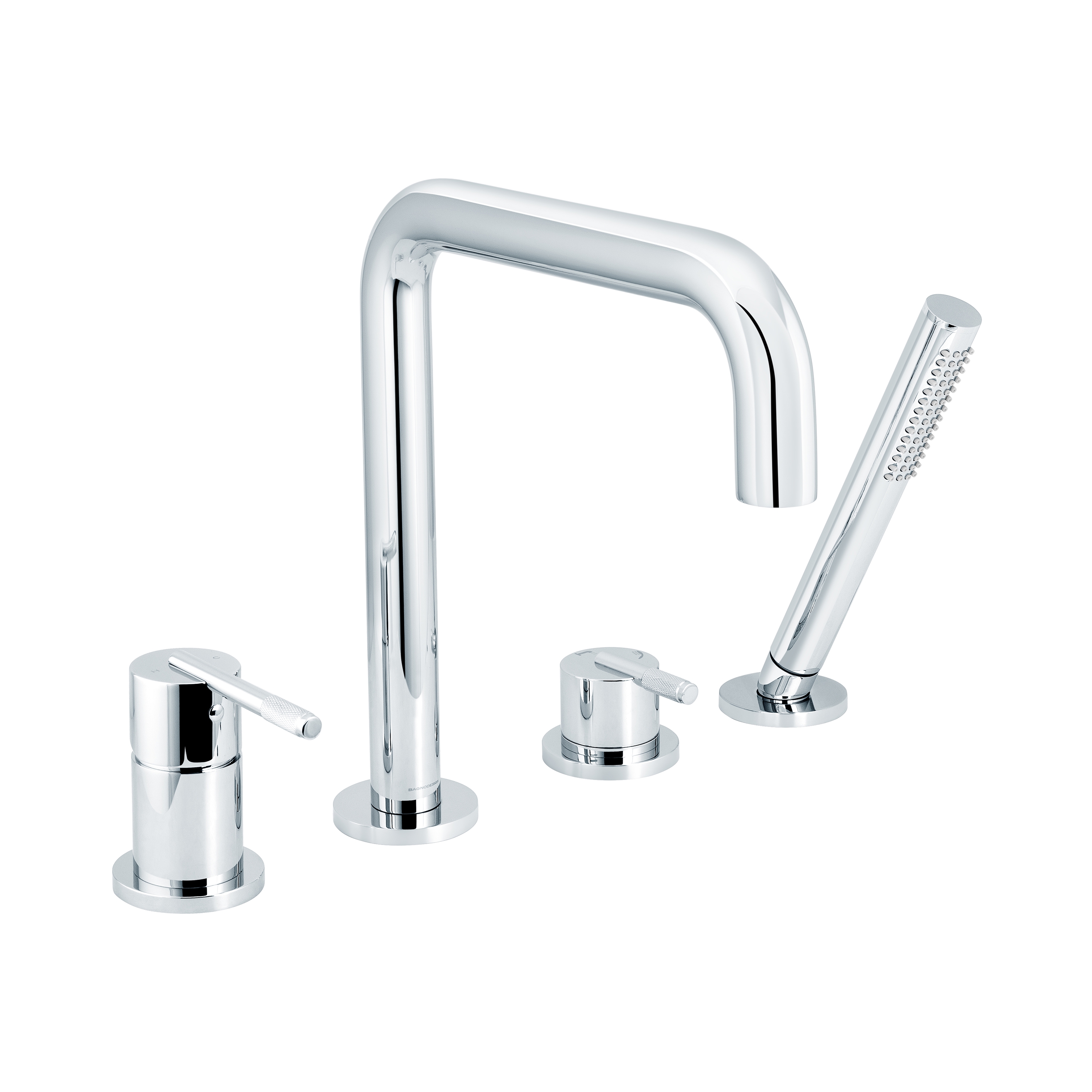 Produkt Nara | Deck Mounted 4 Hole Bath Shower Mixer des Herstellers BAGNODESIGN anzeigen