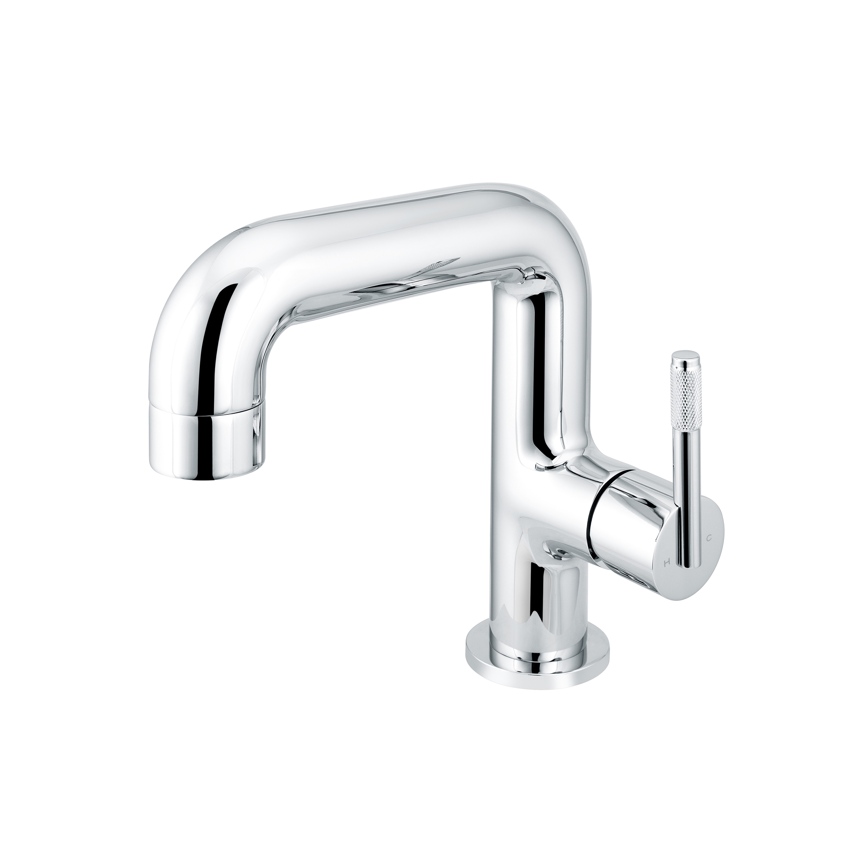 Vertoon produk Nara | Deck Mounted Mono Basin Mixer Without Waste van vervaardiger BAGNODESIGN