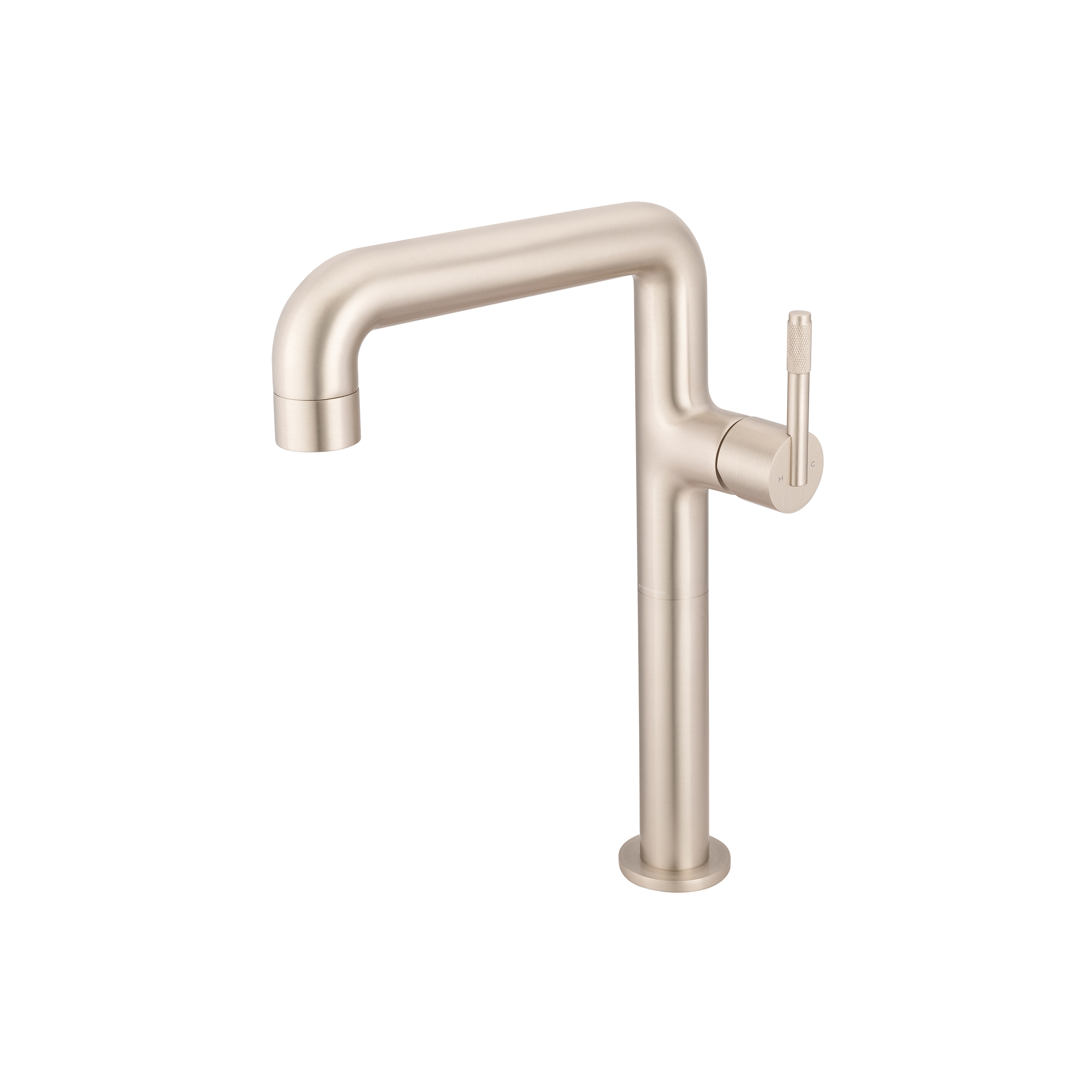 Nara | Deck mounted Mono Tall Basin Mixer Without Waste