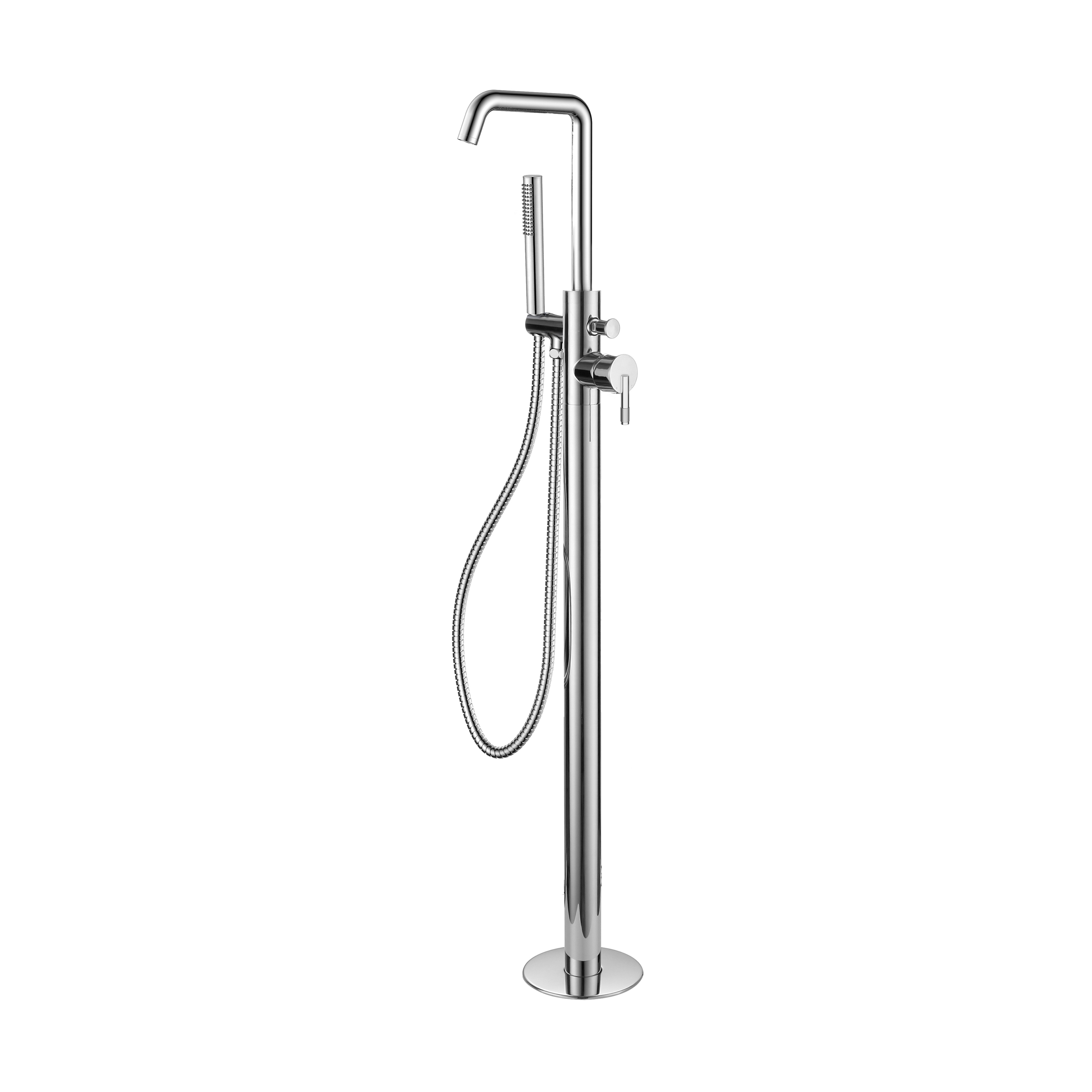 Produkt Nara | Floor Mounted Bath Mixer With Hand Shower des Herstellers BAGNODESIGN anzeigen