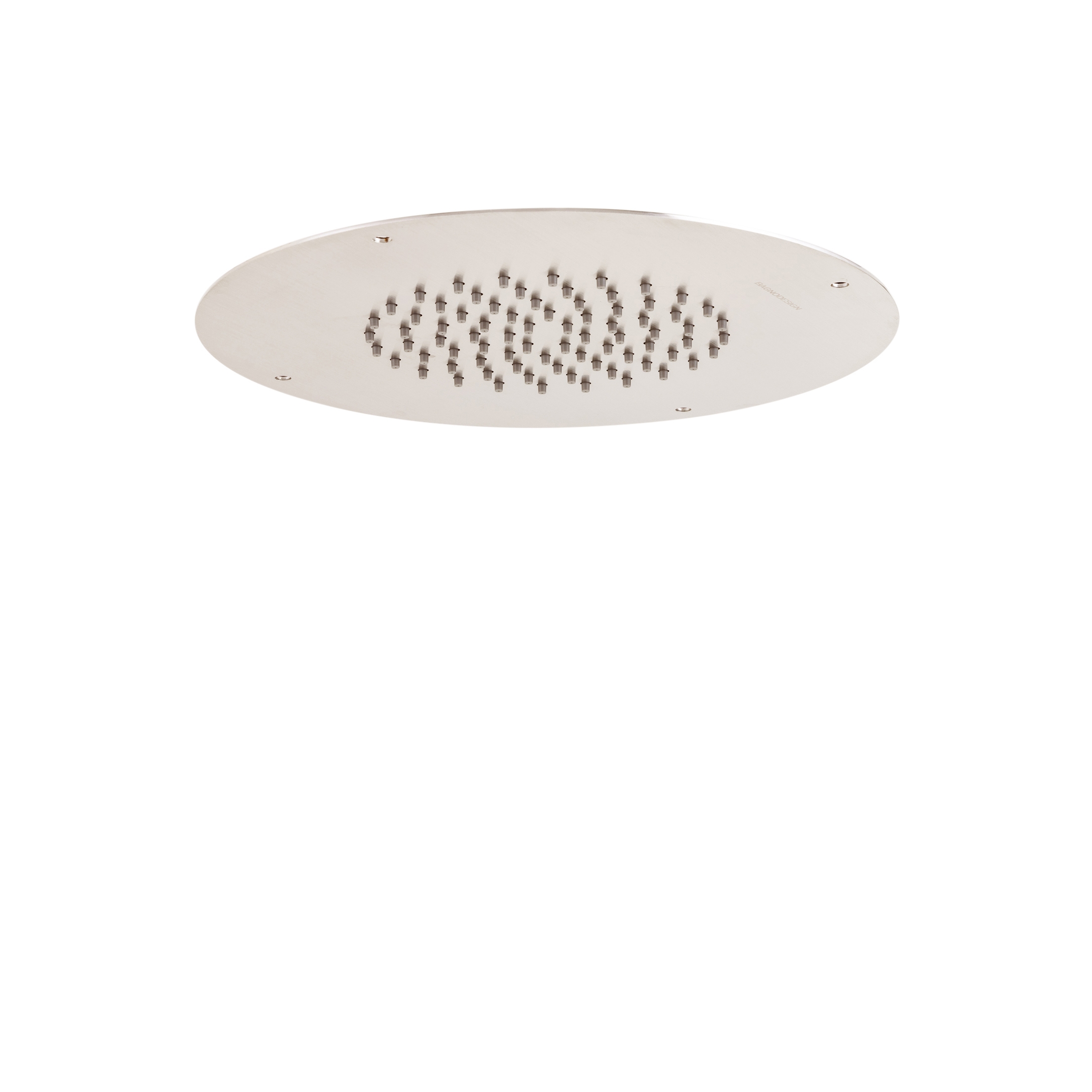 Options Round | Recessed Shower Head Brushed Nickel