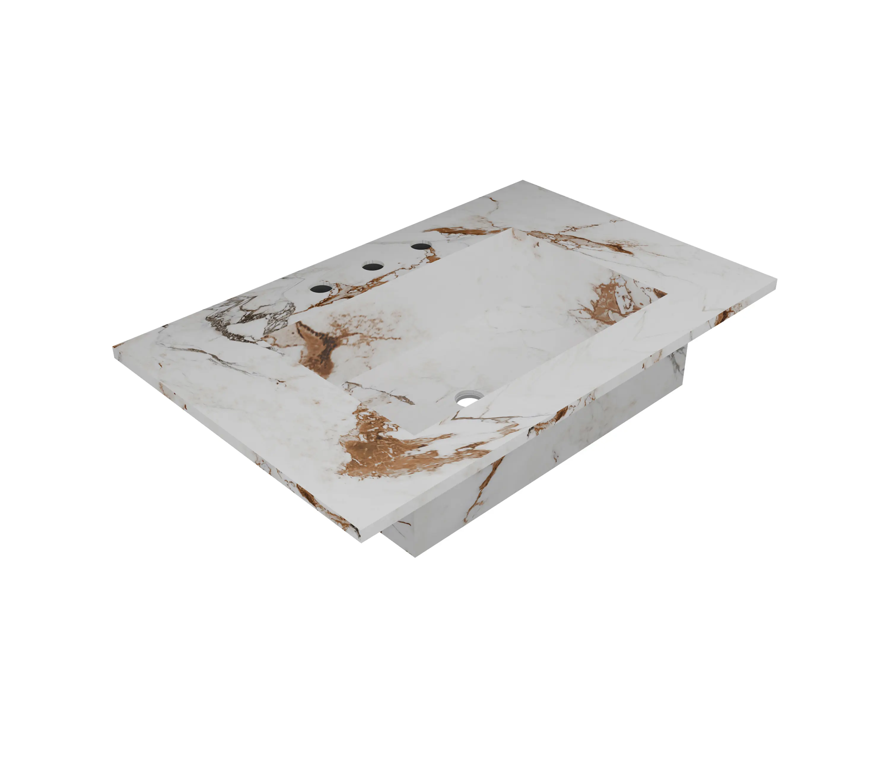 BAGNODESIGN - Orology | Integrated Wash Basin