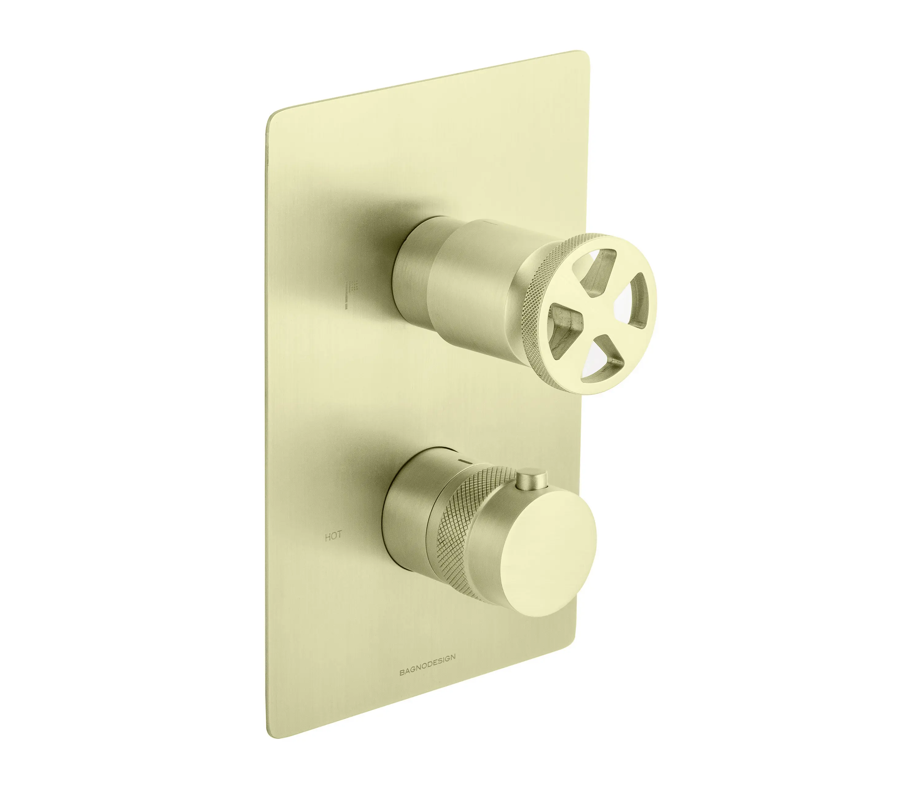 BAGNODESIGN - Revolution | 2 Outlet Thermostatic Shower Mixer