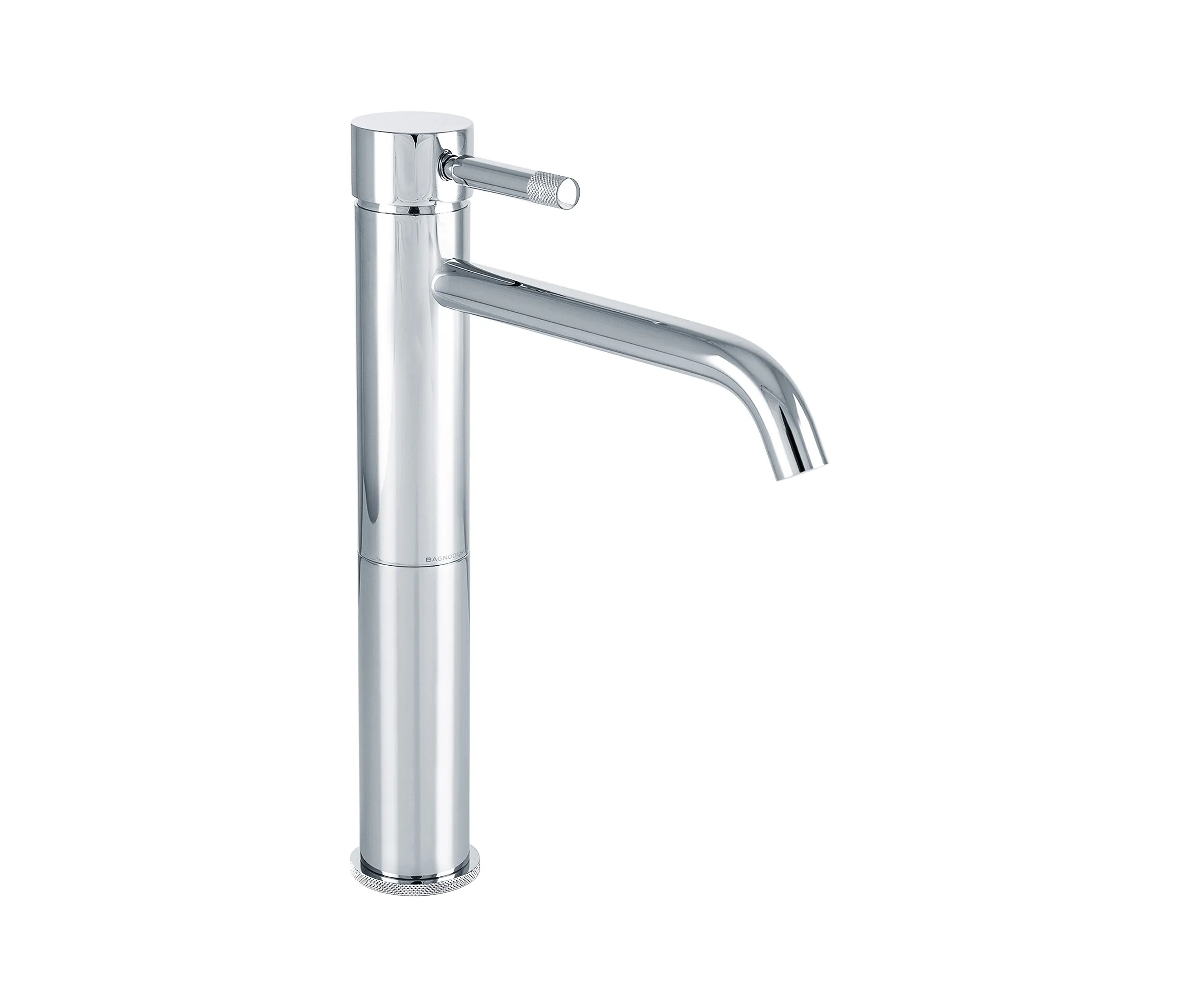BAGNODESIGN - Revolution | Mono Tall Smooth Bodied Basin Mixer Without Waste