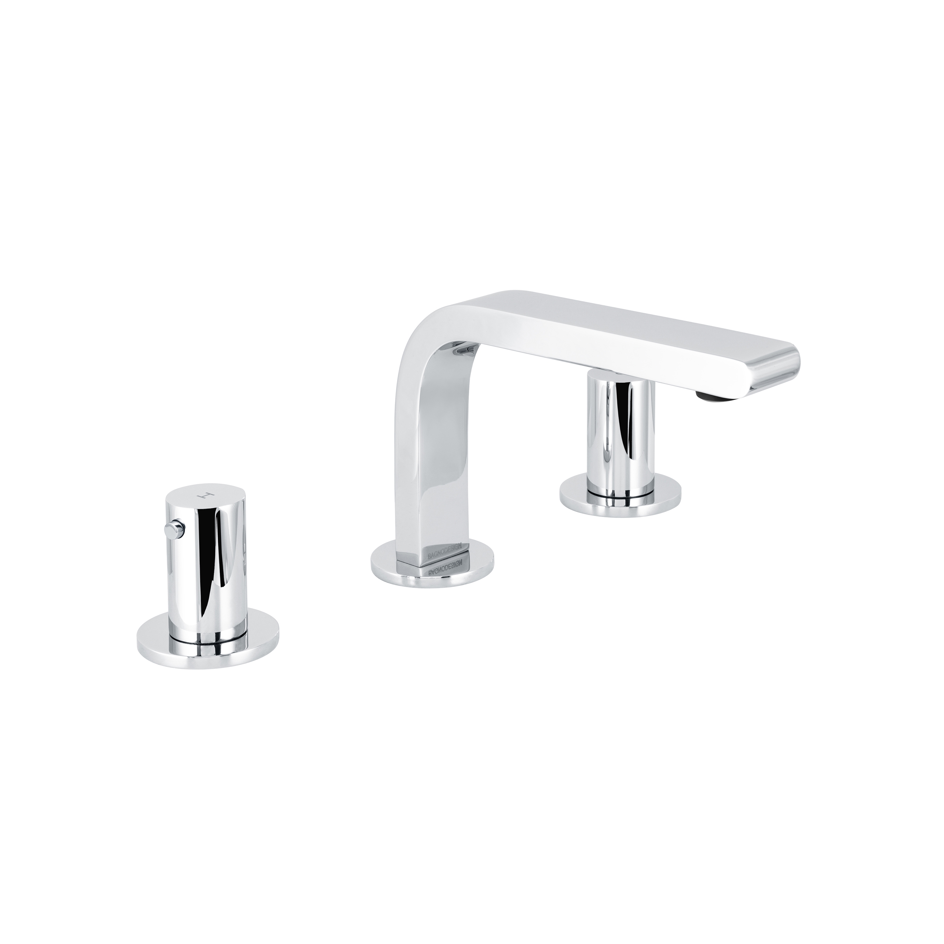 Produkt Toko | Deck Mounted 3 Hole Basin Mixer Without Waste des Herstellers BAGNODESIGN anzeigen